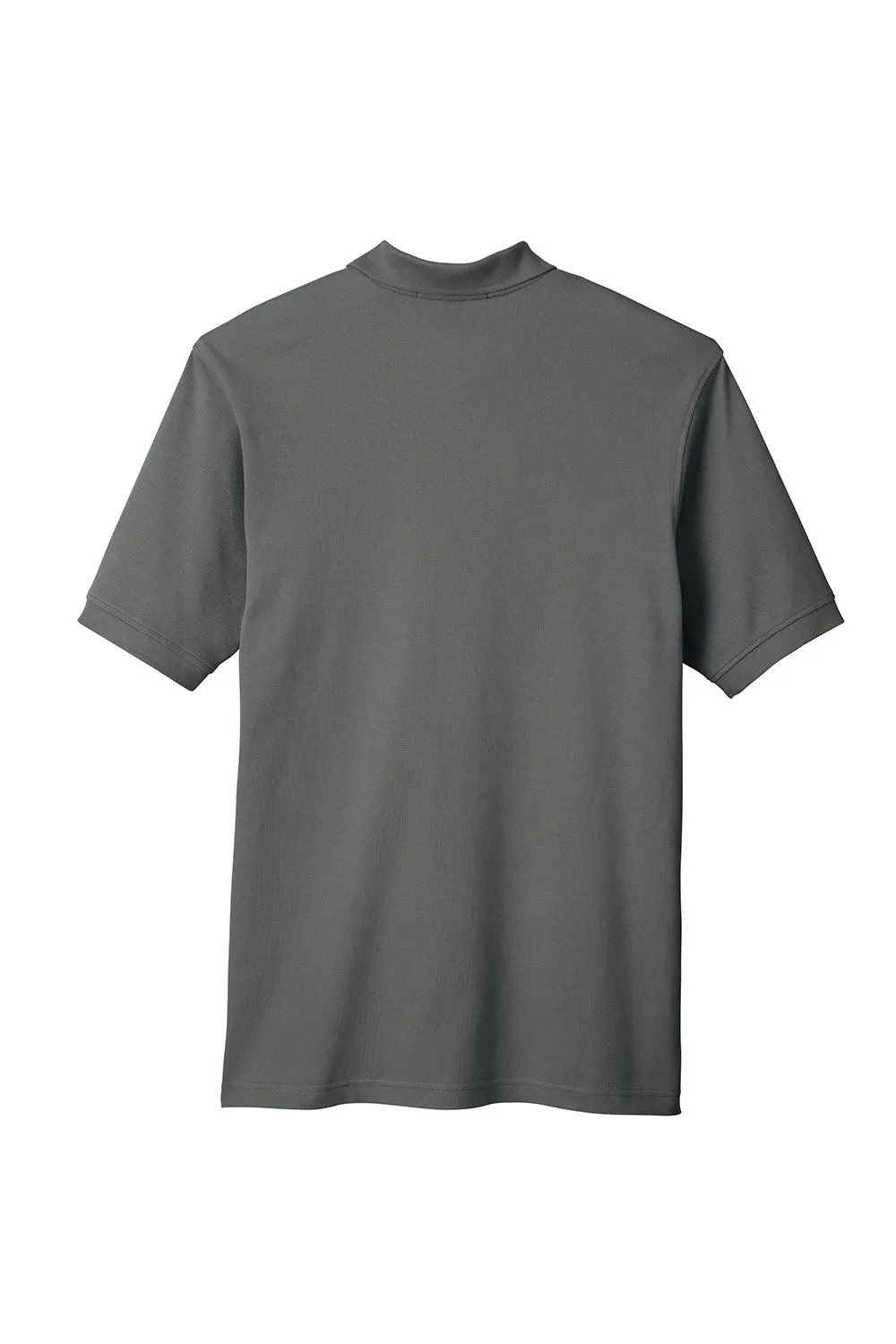 Harriton Mens Short Sleeve Polo Shirt - Charcoal Grey