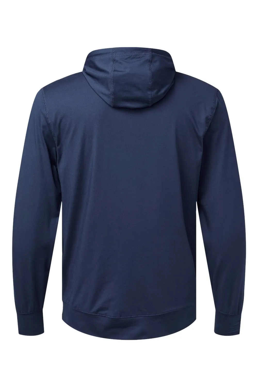 Holloway Mens Eco Revive Ventura Moisture Wicking Hooded Sweatshirt Hoodie - Navy Blue