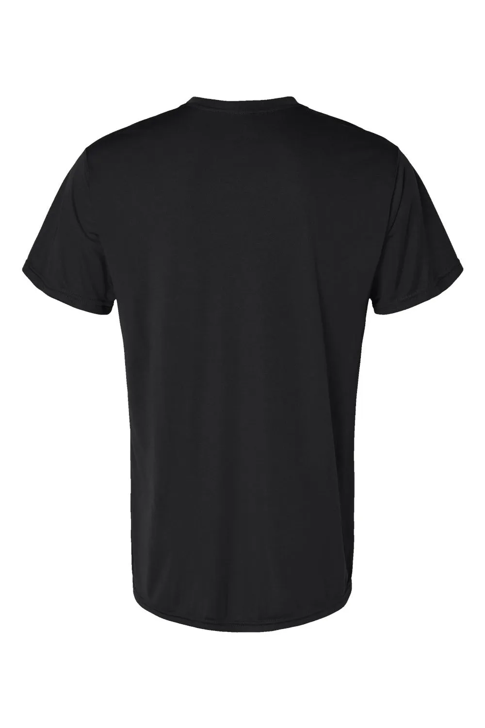 Holloway Mens Momentum Moisture Wicking Short Sleeve Crewneck T-Shirt - Black