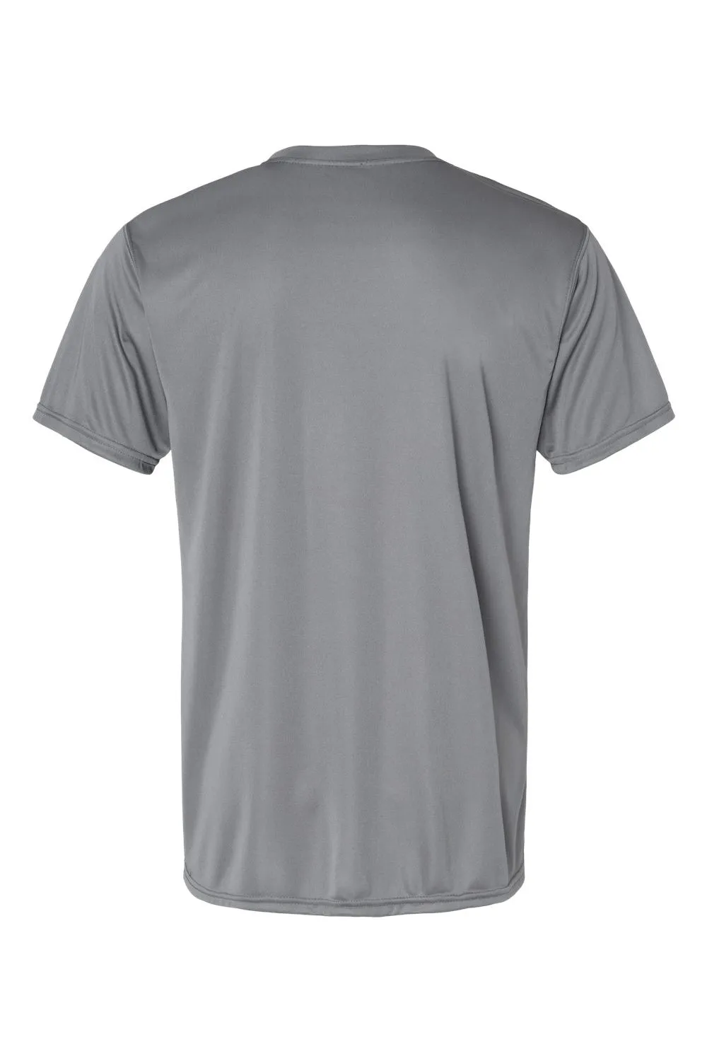 Holloway Mens Momentum Moisture Wicking Short Sleeve Crewneck T-Shirt - Graphite Grey