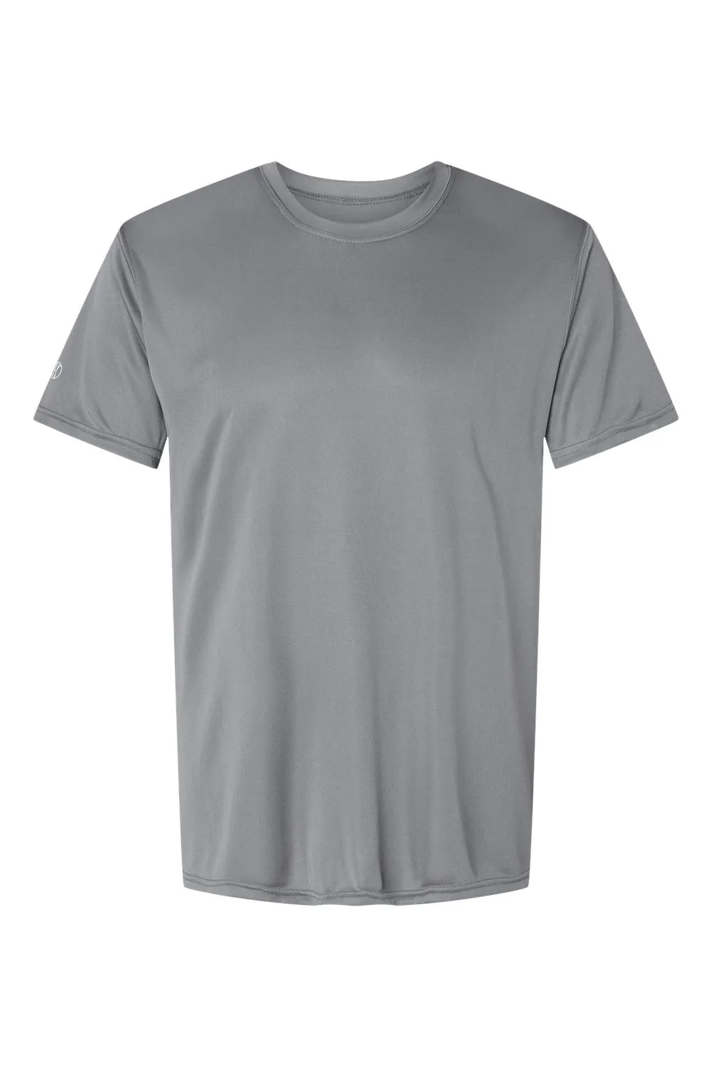 Holloway Mens Momentum Moisture Wicking Short Sleeve Crewneck T-Shirt - Graphite Grey