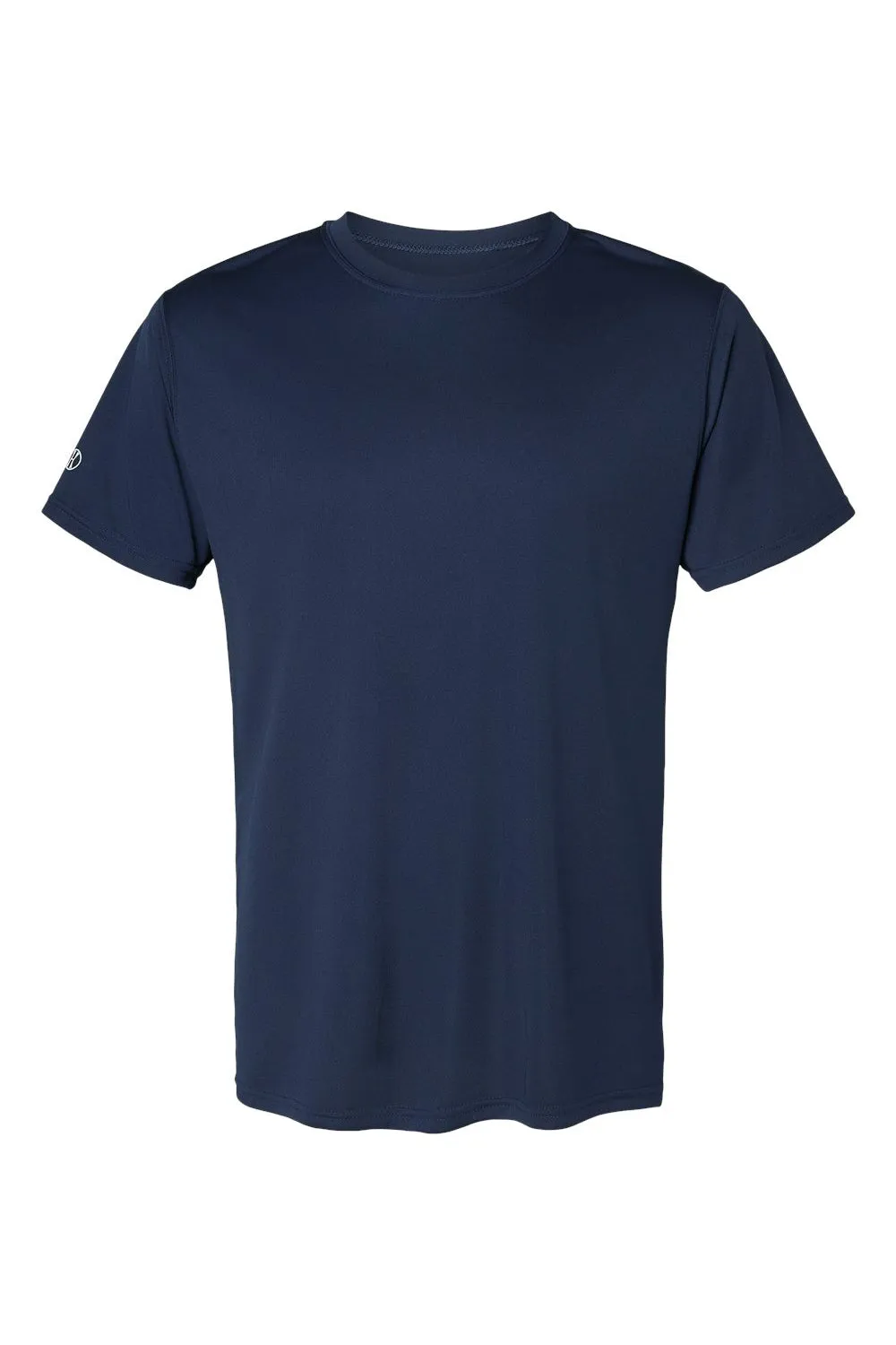 Holloway Mens Momentum Moisture Wicking Short Sleeve Crewneck T-Shirt - Navy Blue