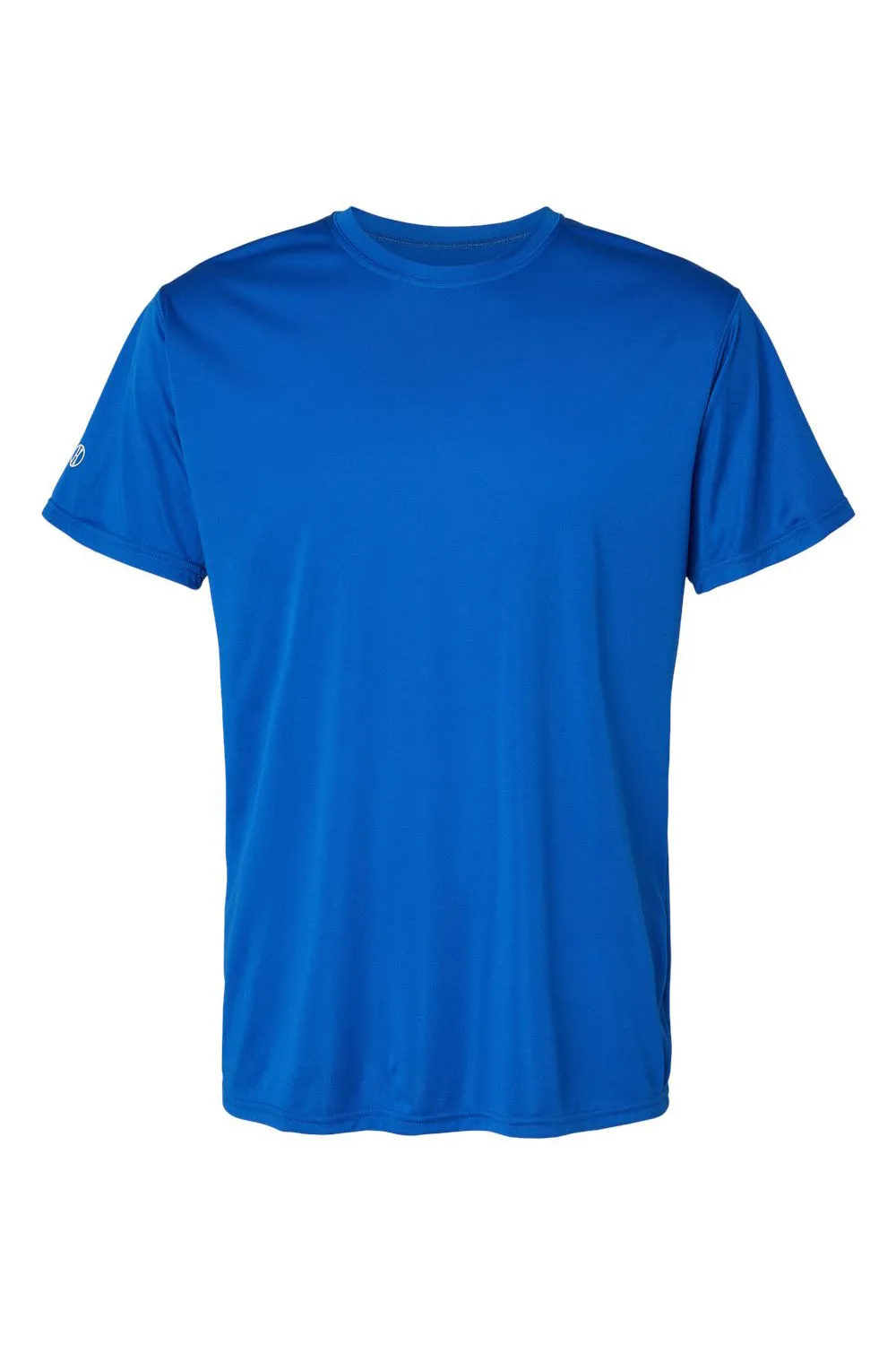 Holloway Mens Momentum Moisture Wicking Short Sleeve Crewneck T-Shirt - Royal Blue