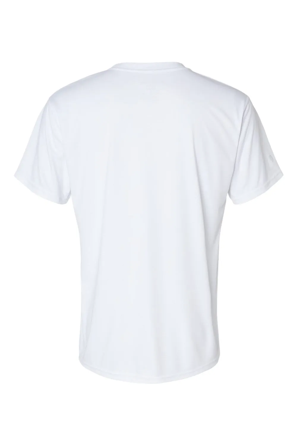 Holloway Mens Momentum Moisture Wicking Short Sleeve Crewneck T-Shirt - White