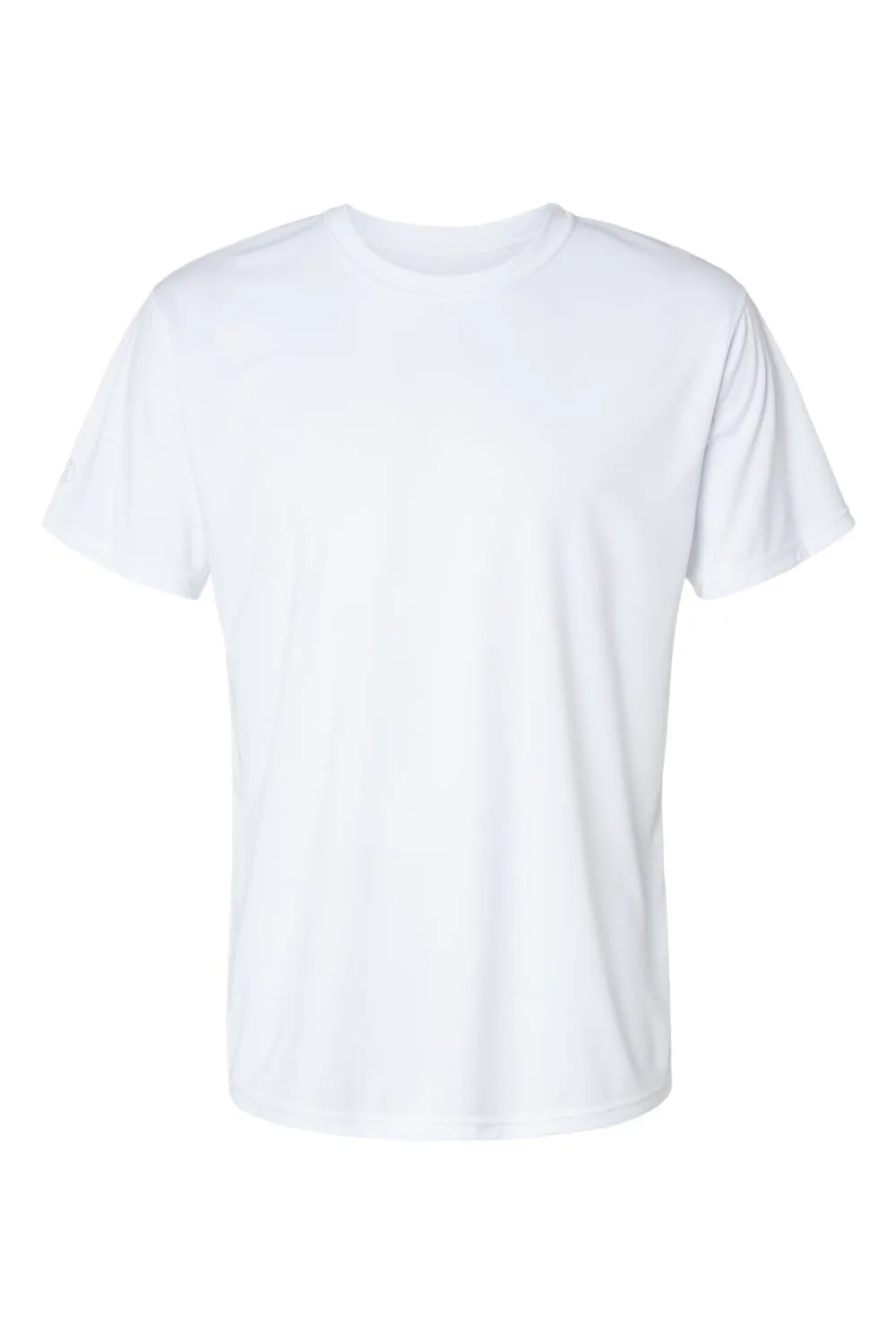 Holloway Mens Momentum Moisture Wicking Short Sleeve Crewneck T-Shirt - White