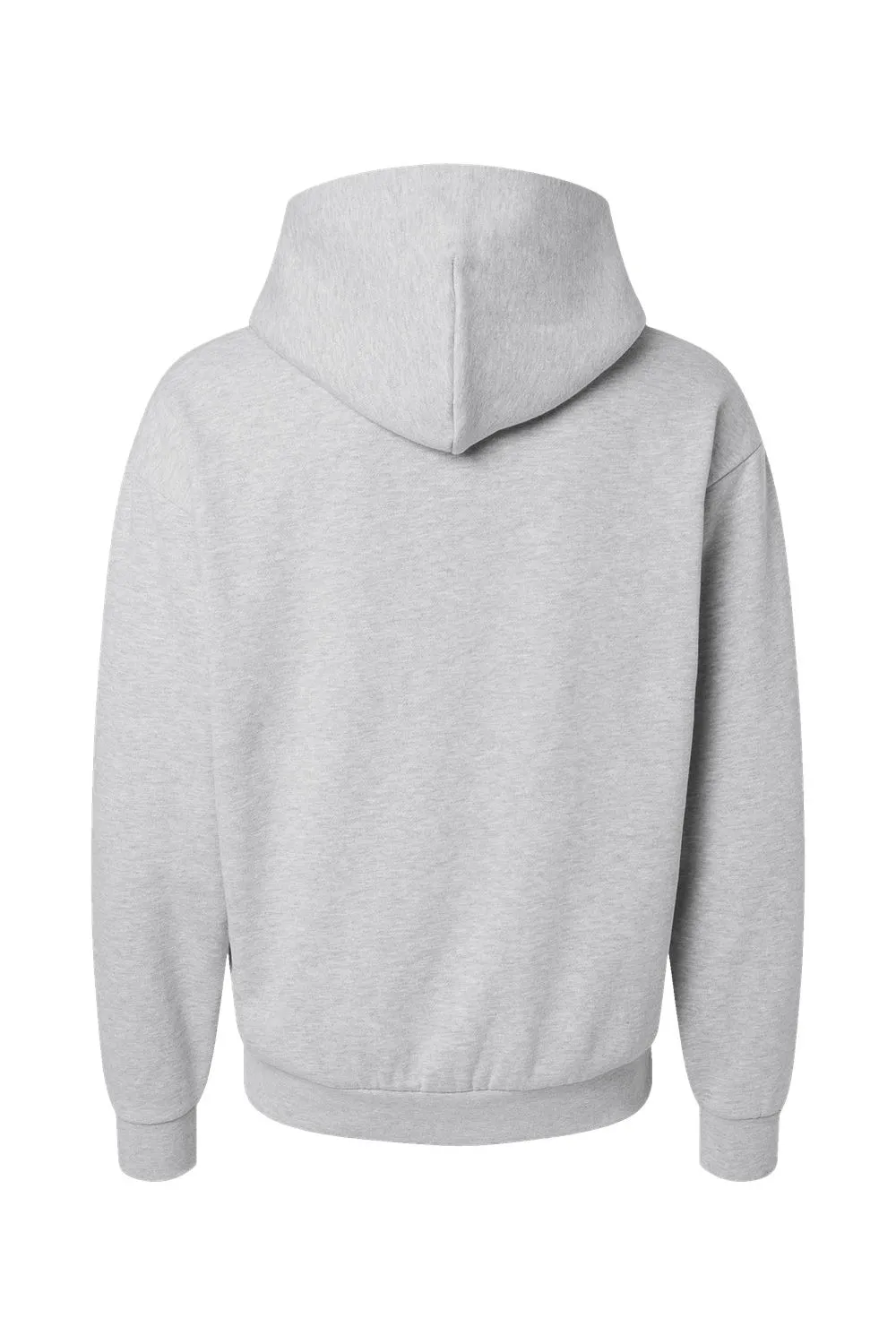 Independent Trading Company Mens Avenue Hooded Sweatshirt Hoodie w/ Pouch Pocket - Heather Grey