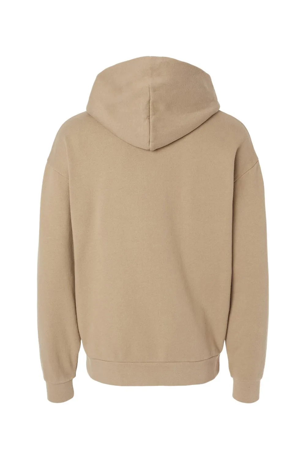 Independent Trading Company Mens Avenue Hooded Sweatshirt Hoodie w/ Pouch Pocket - Sandstone Brown