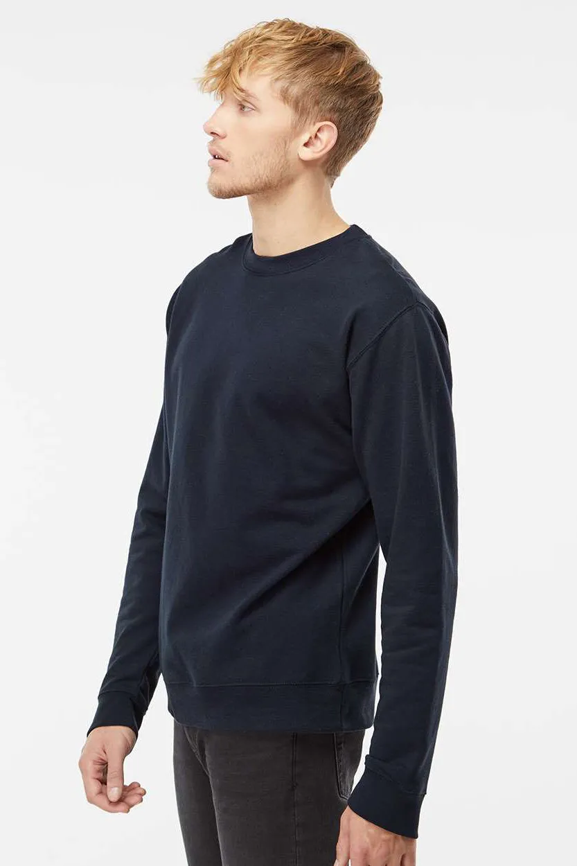 Independent Trading Company Mens Crewneck Sweatshirt - Classic Navy Blue