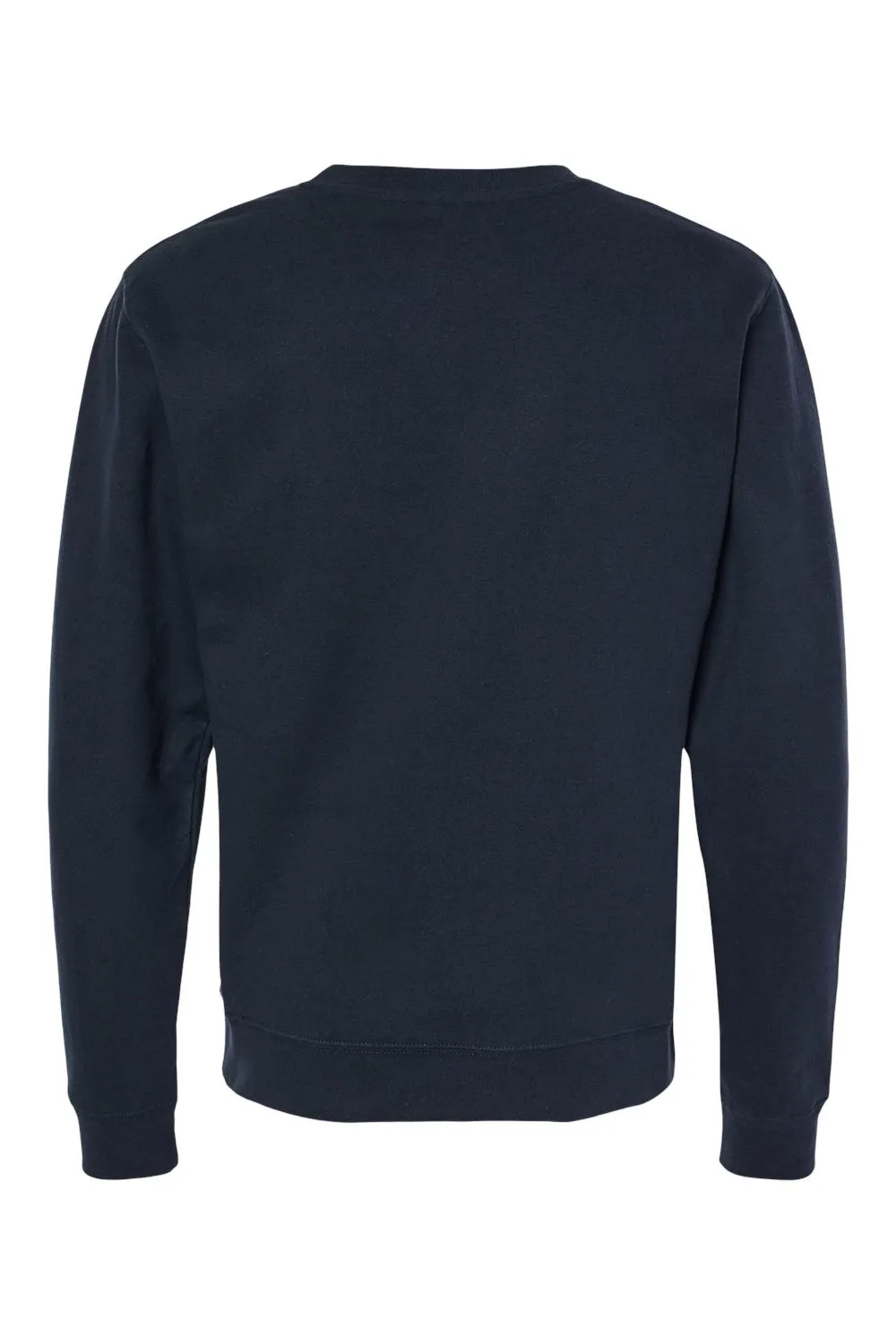 Independent Trading Company Mens Crewneck Sweatshirt - Classic Navy Blue