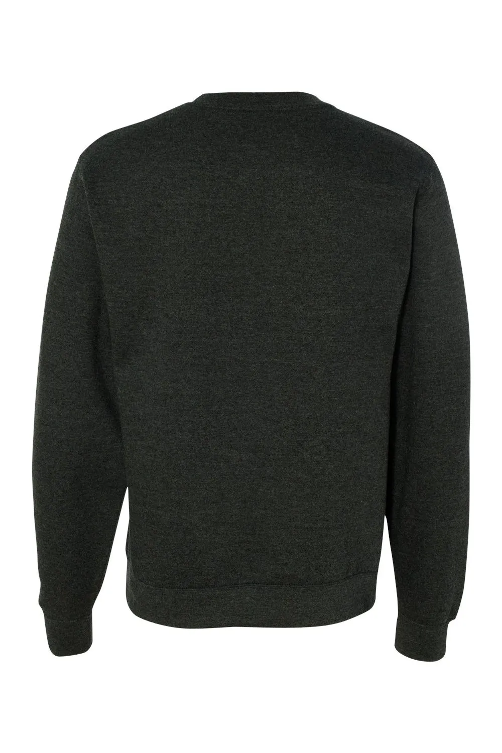 Independent Trading Company Mens Crewneck Sweatshirt - Heather Charcoal Grey