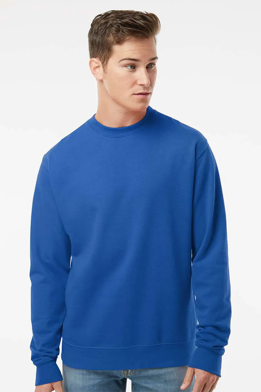 Independent Trading Company Mens Crewneck Sweatshirt - Royal Blue