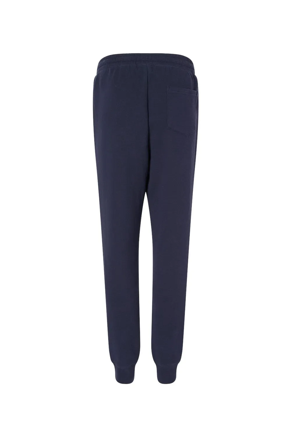 Independent Trading Company Mens Fleece Sweatpants w/ Pockets - Classic Navy Blue