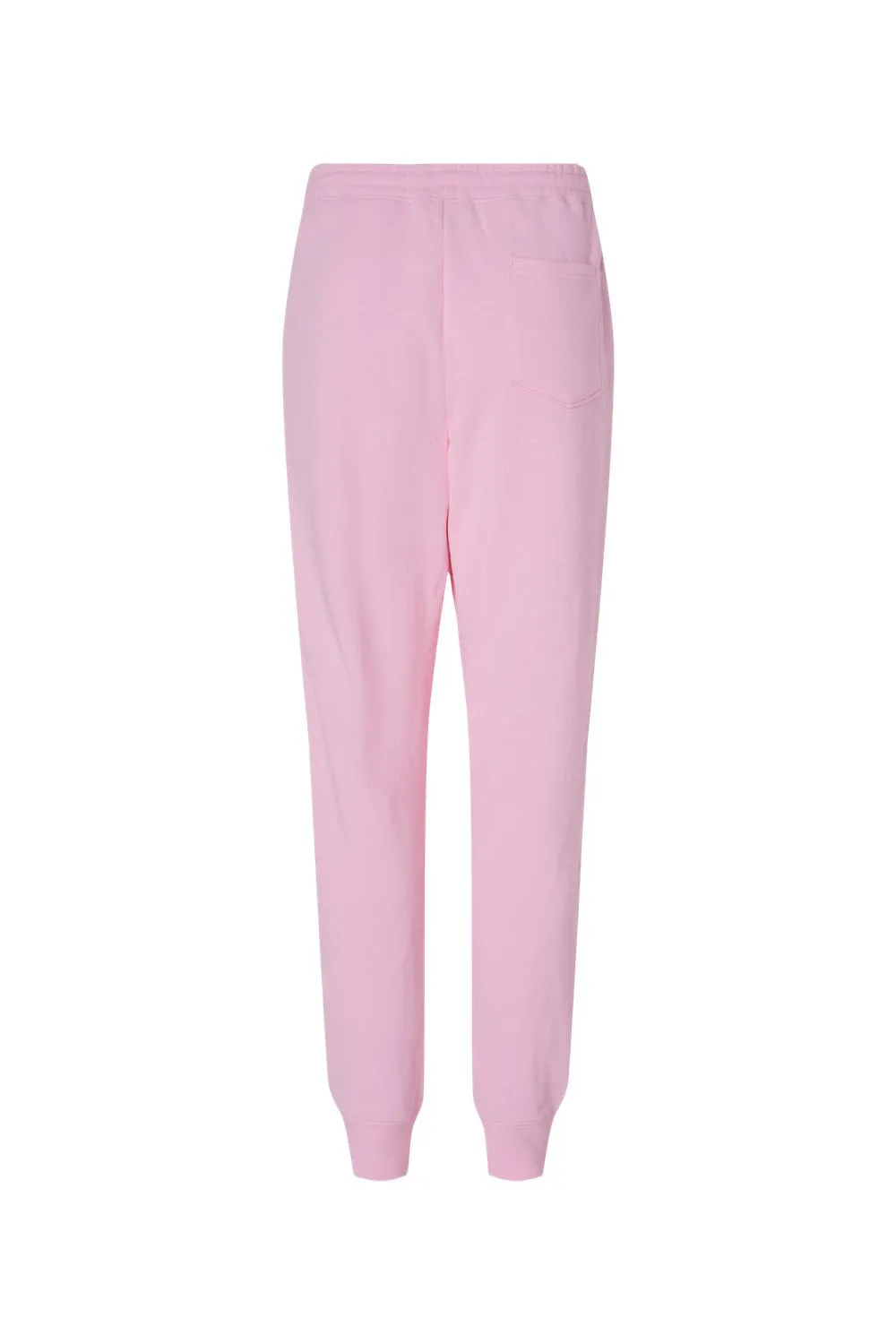 Independent Trading Company Mens Fleece Sweatpants w/ Pockets - Light Pink - Closeout