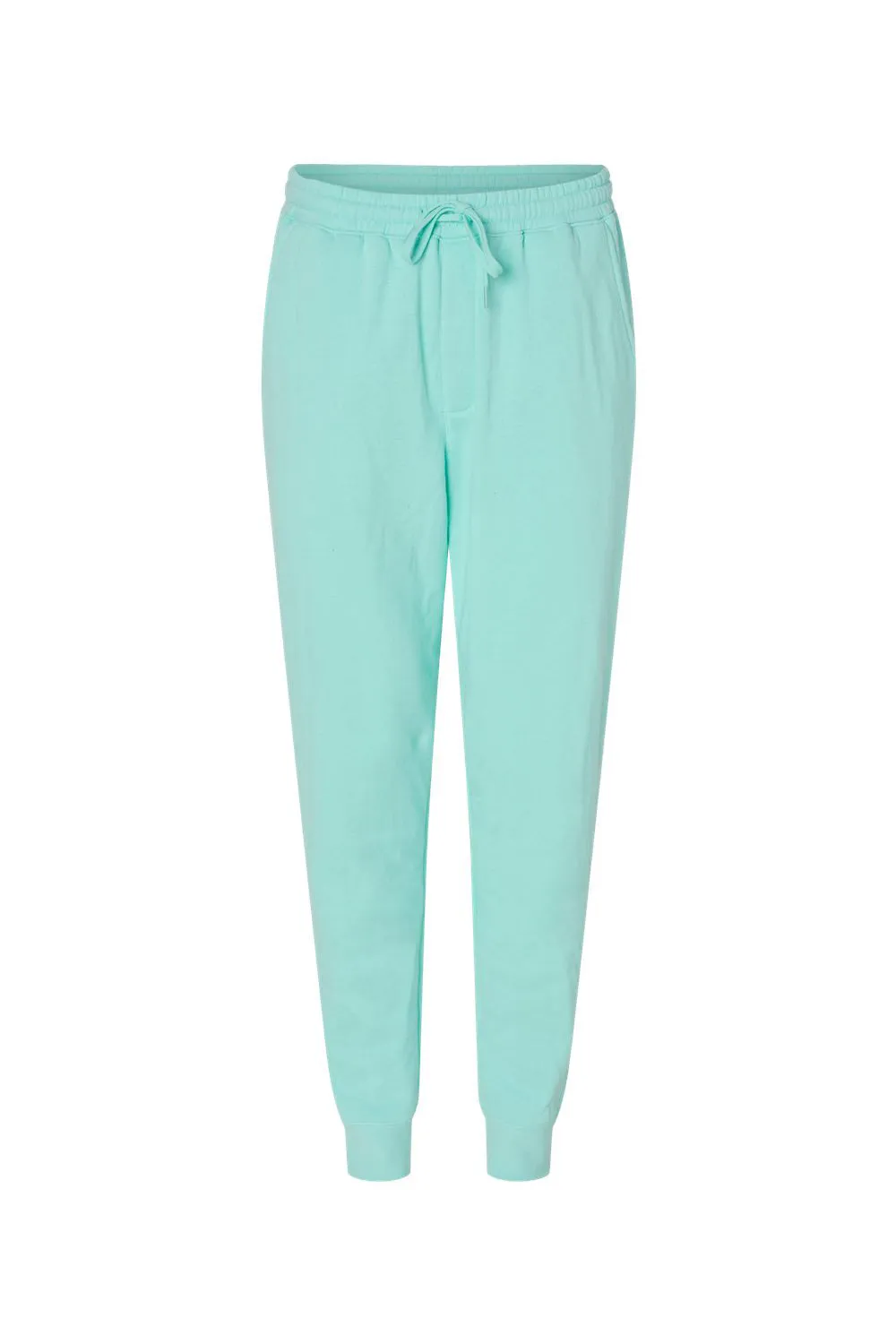 Independent Trading Company Mens Fleece Sweatpants w/ Pockets - Mint Green