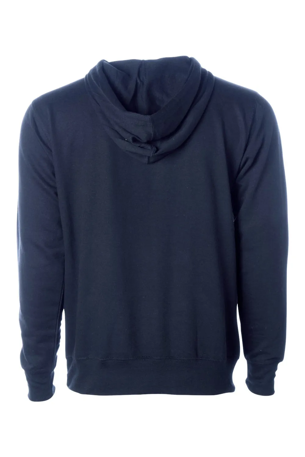 Independent Trading Company Mens Hooded Sweatshirt Hoodie w/ Pouch Pocket - Classic Navy Blue