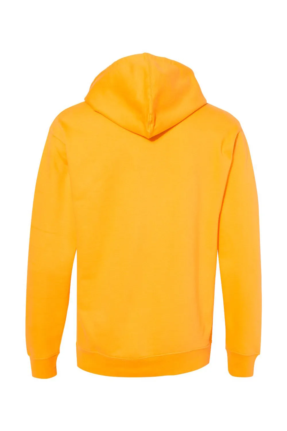 Independent Trading Company Mens Hooded Sweatshirt Hoodie w/ Pouch Pocket - Gold