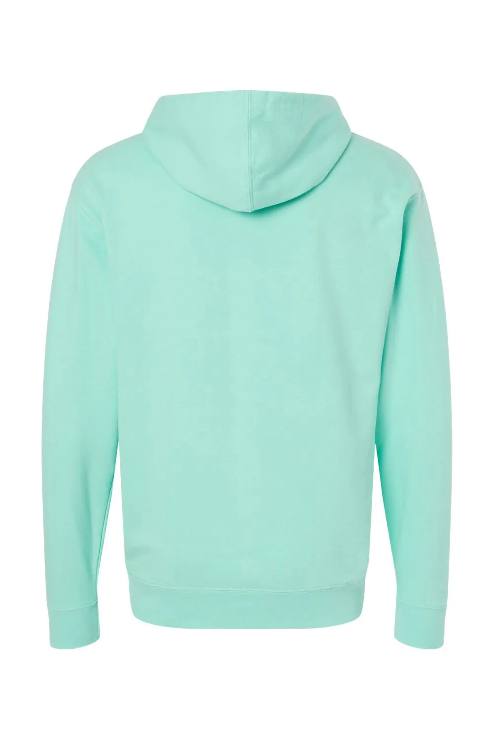 Independent Trading Company Mens Hooded Sweatshirt Hoodie w/ Pouch Pocket - Mint Green