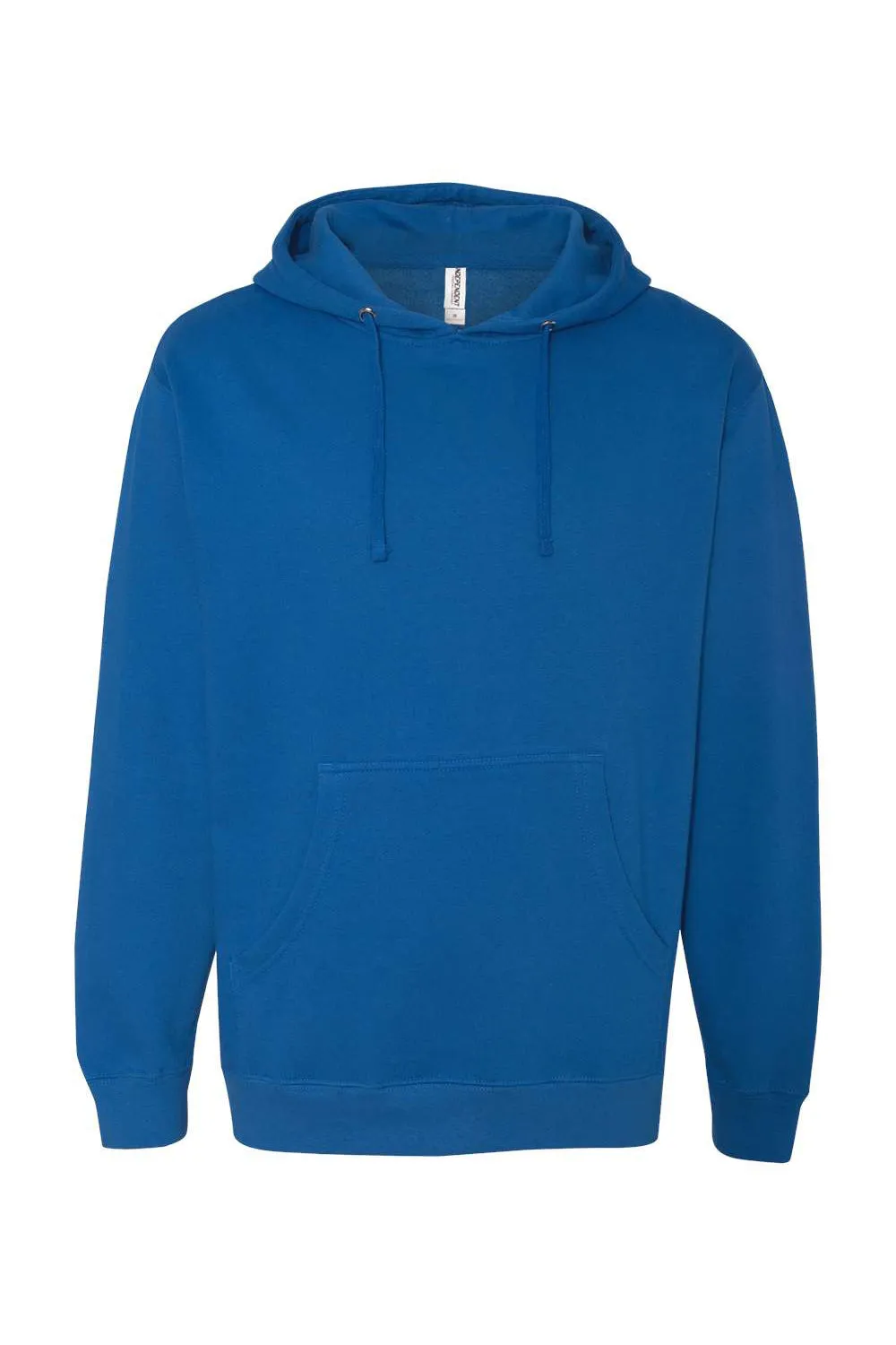 Independent Trading Company Mens Hooded Sweatshirt Hoodie w/ Pouch Pocket - Royal Blue