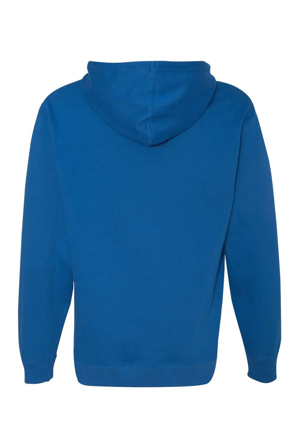 Independent Trading Company Mens Hooded Sweatshirt Hoodie w/ Pouch Pocket - Royal Blue