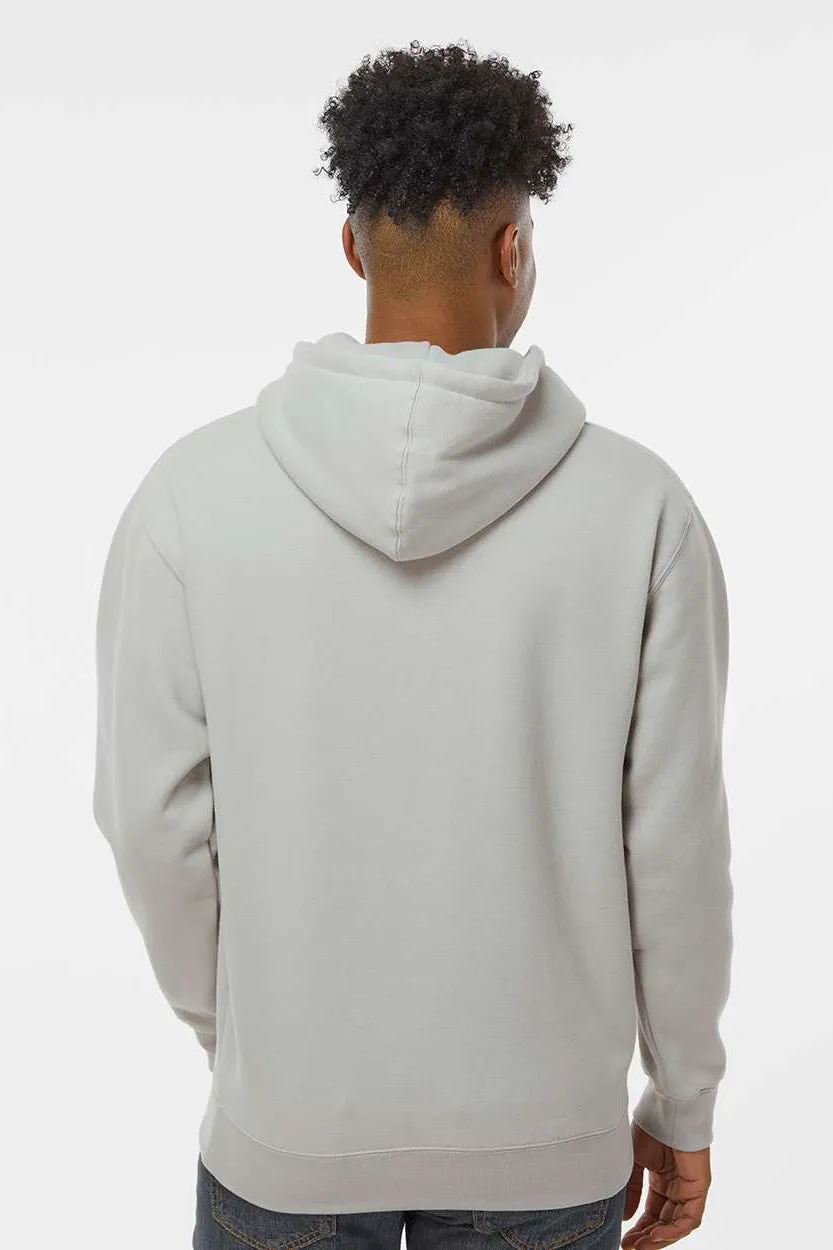 Independent Trading Company Mens Hooded Sweatshirt Hoodie w/ Pouch Pocket - Smoke Grey