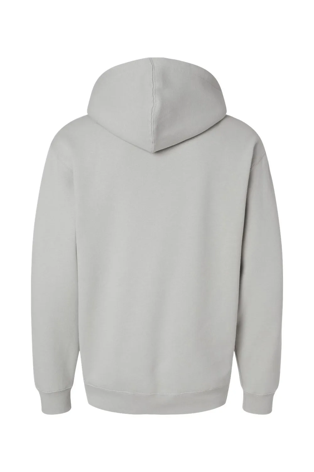 Independent Trading Company Mens Hooded Sweatshirt Hoodie w/ Pouch Pocket - Smoke Grey