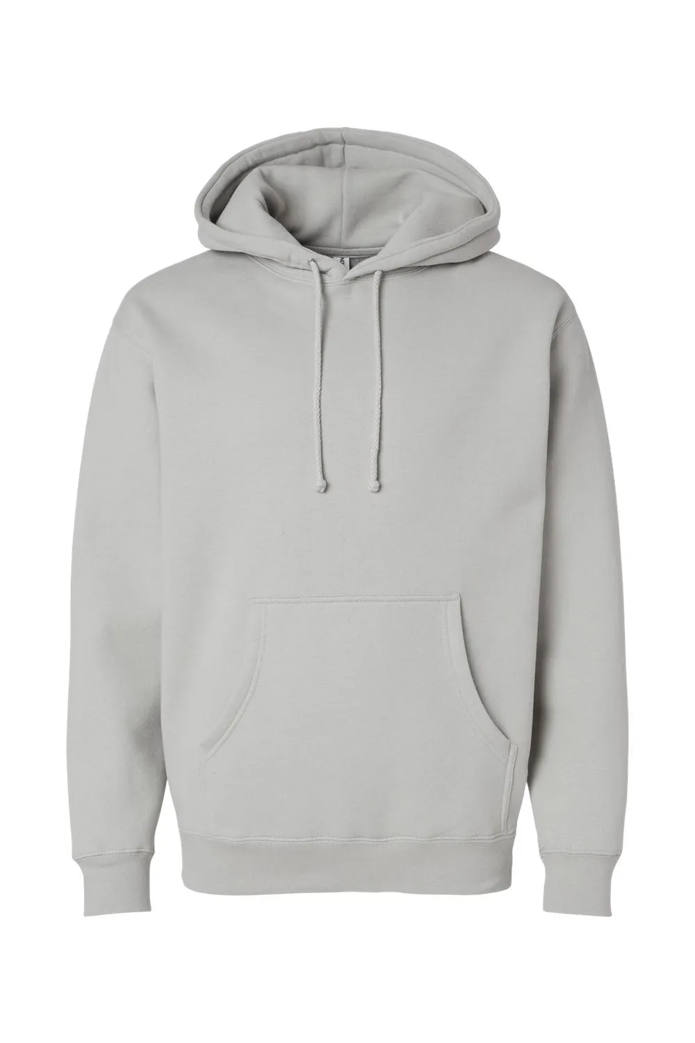 Independent Trading Company Mens Hooded Sweatshirt Hoodie w/ Pouch Pocket - Smoke Grey