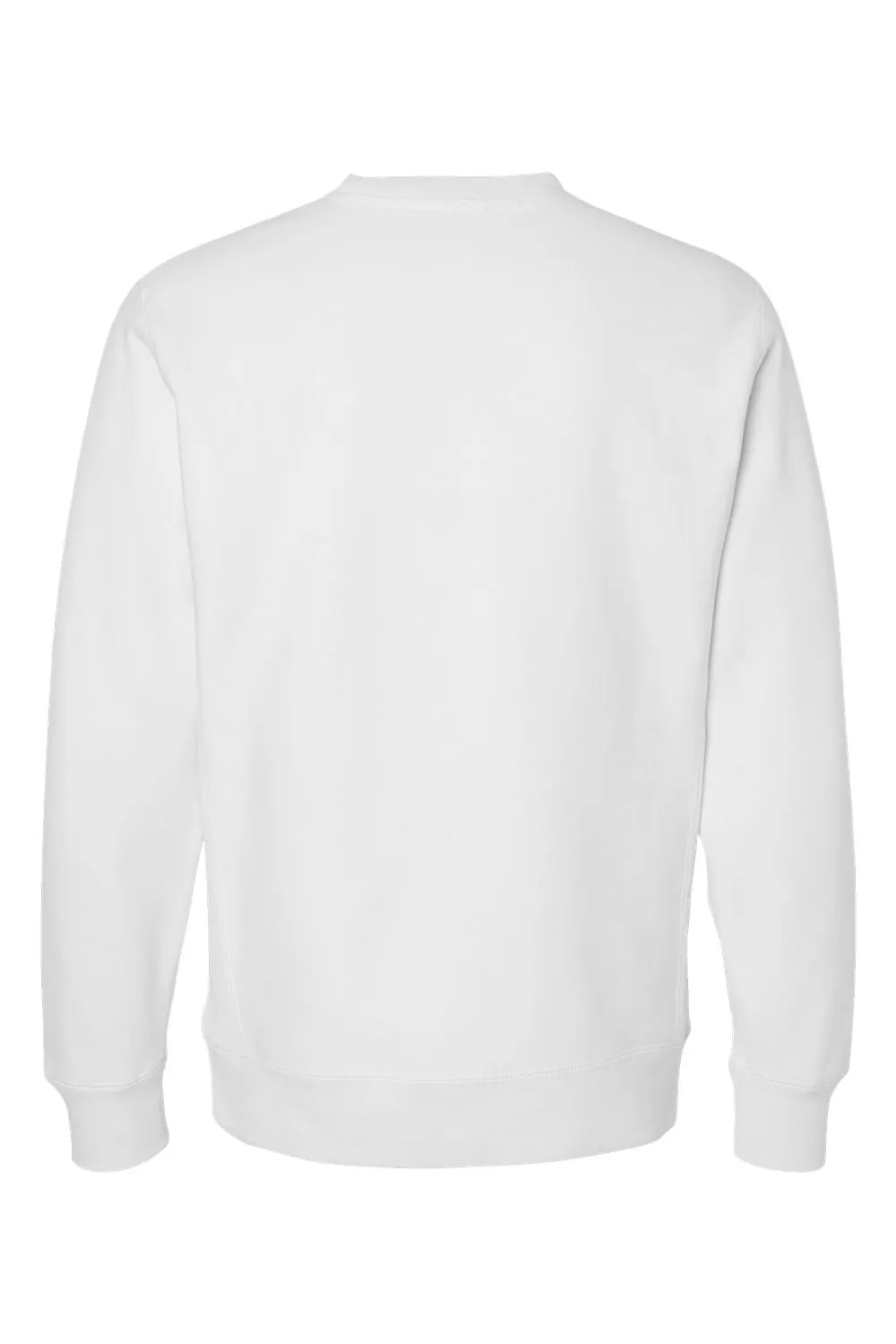 Independent Trading Company Mens Legend Crewneck Sweatshirt - White