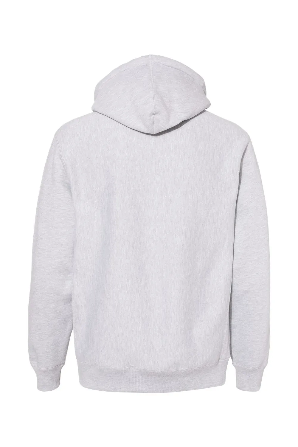 Independent Trading Company Mens Legend Hooded Sweatshirt Hoodie w/ Pouch Pocket - Heather Grey
