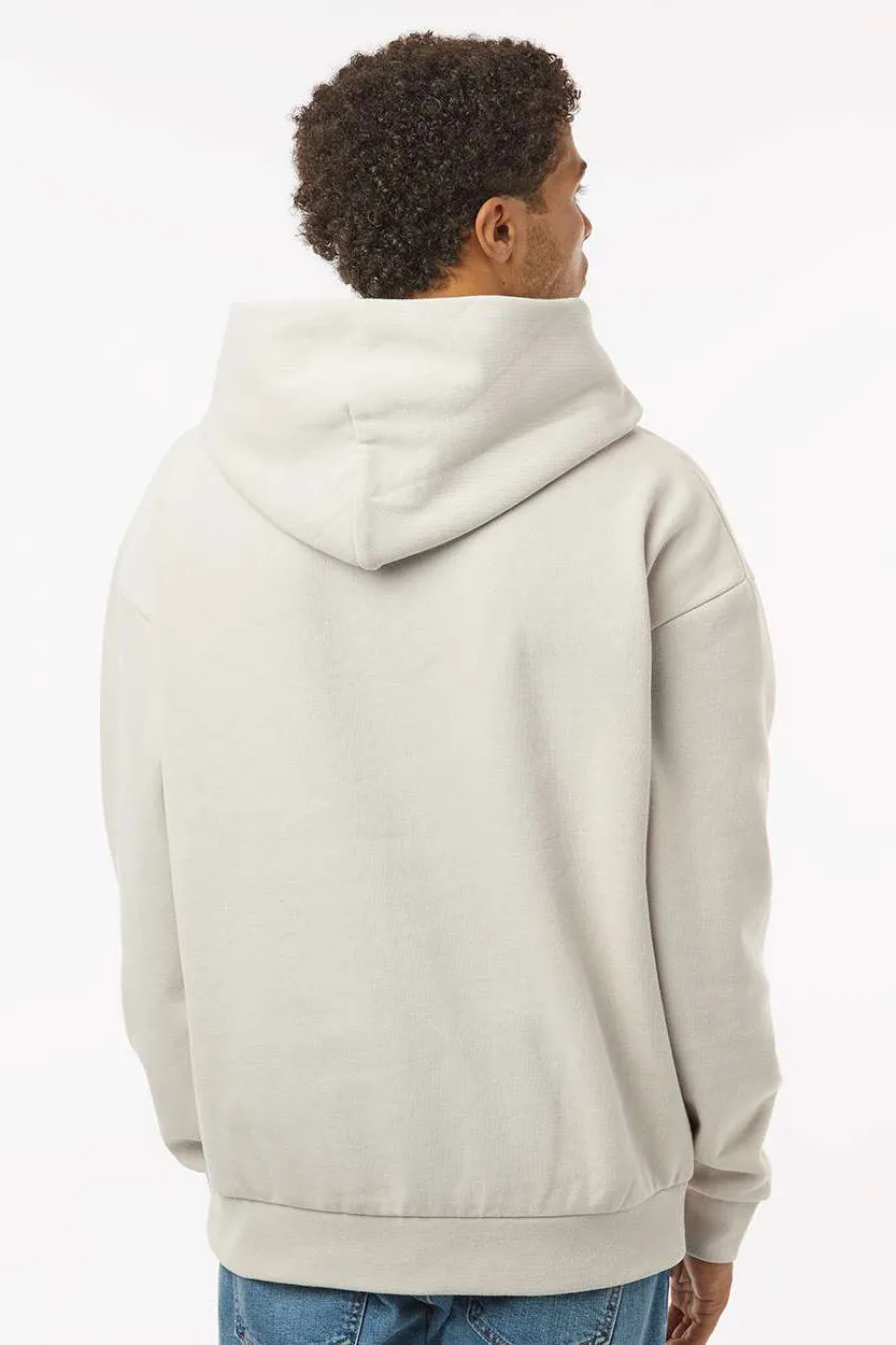Independent Trading Company Mens Mainstreet Hooded Sweatshirt Hoodie w/ Pouch Pocket - Ivory