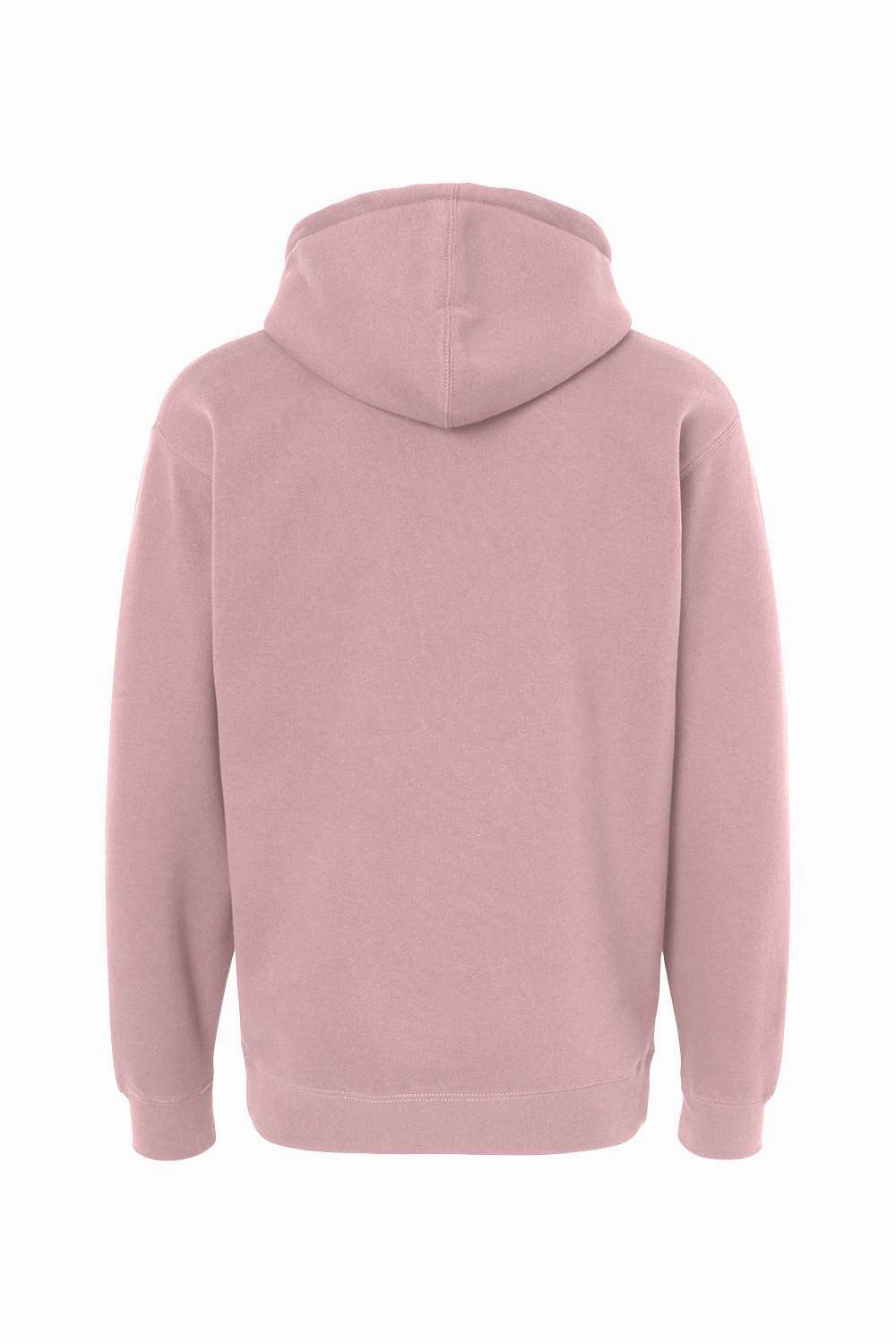 Independent Trading Company Mens Hooded Sweatshirt Hoodie w/ Pouch Pocket - Dusty Pink