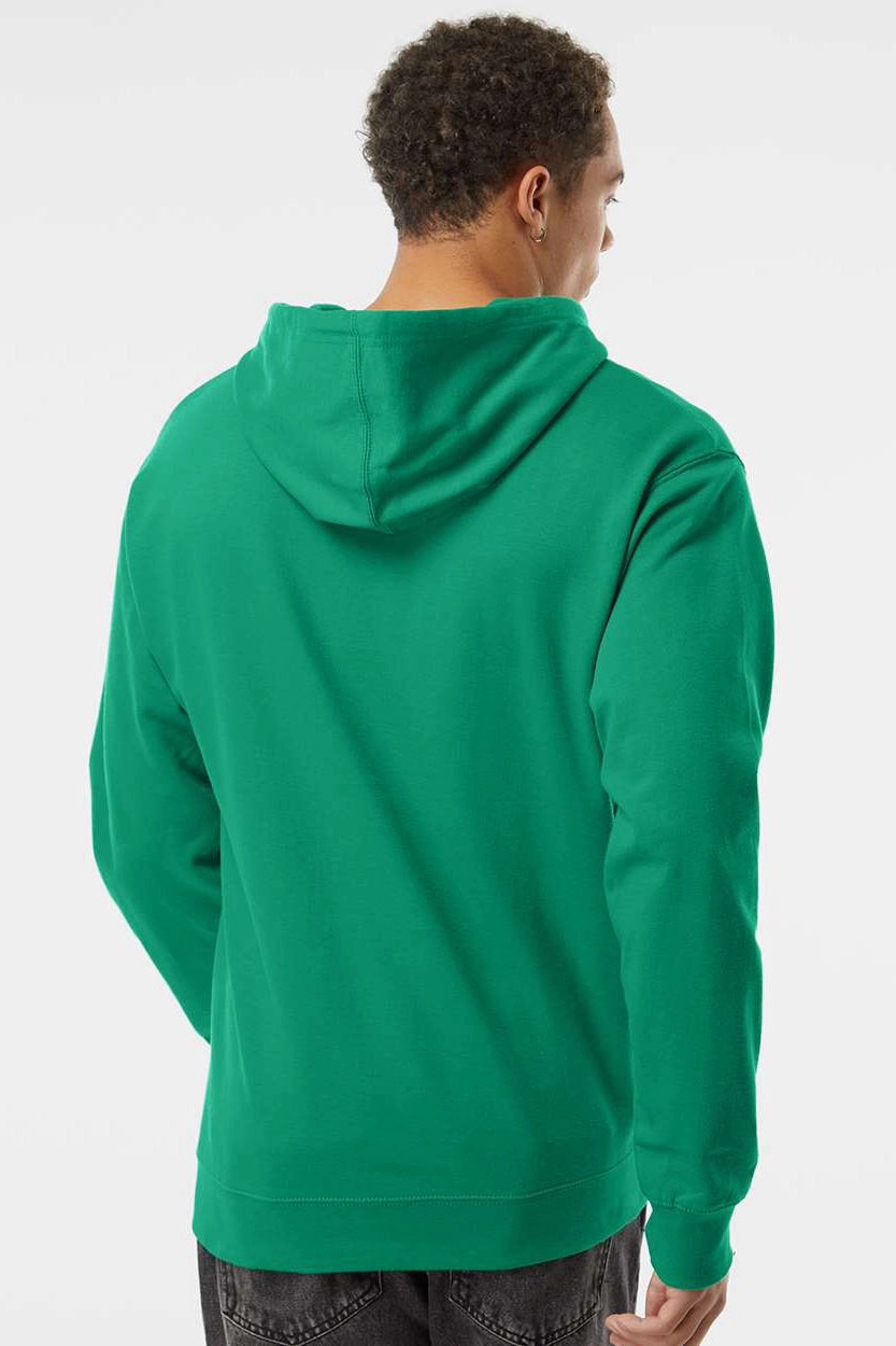 Independent Trading Company Mens Hooded Sweatshirt Hoodie w/ Pouch Pocket - Kelly Green