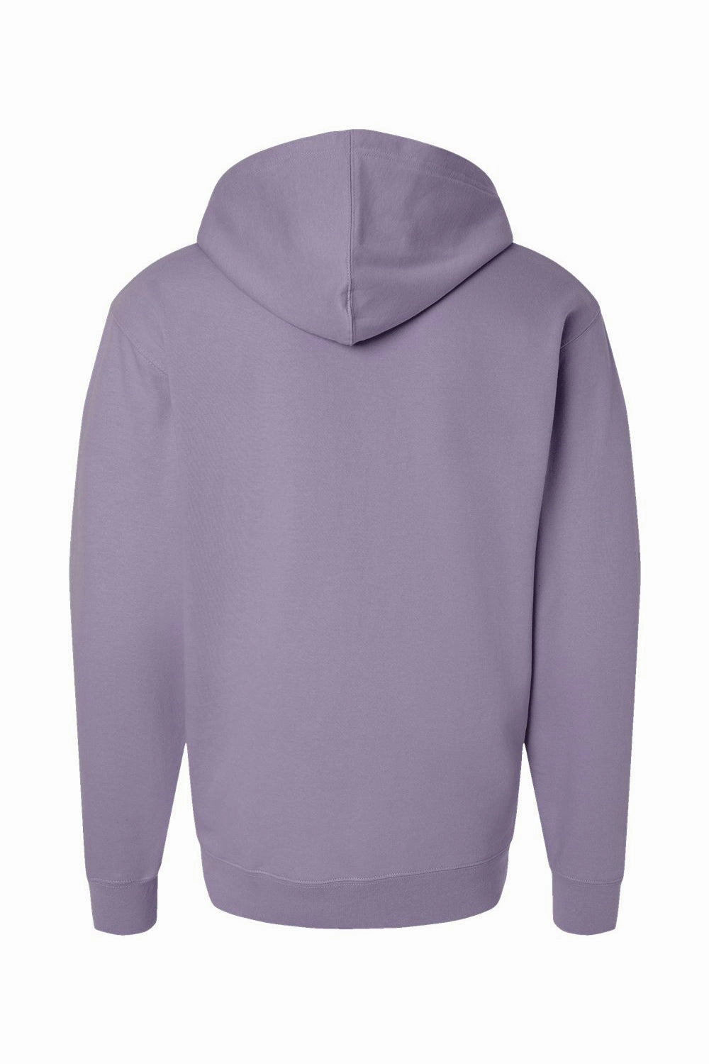 Independent Trading Company Mens Hooded Sweatshirt Hoodie w/ Pouch Pocket - Plum Purple