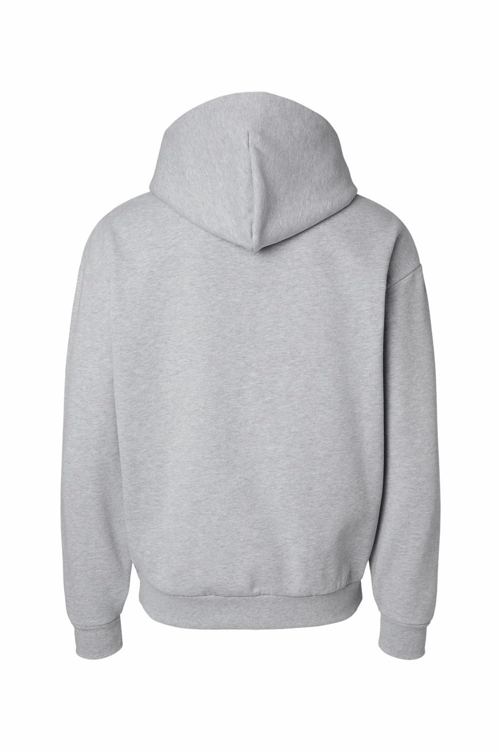 Independent Trading Company Mens Mainstreet Hooded Sweatshirt Hoodie w/ Pouch Pocket - Heather Grey