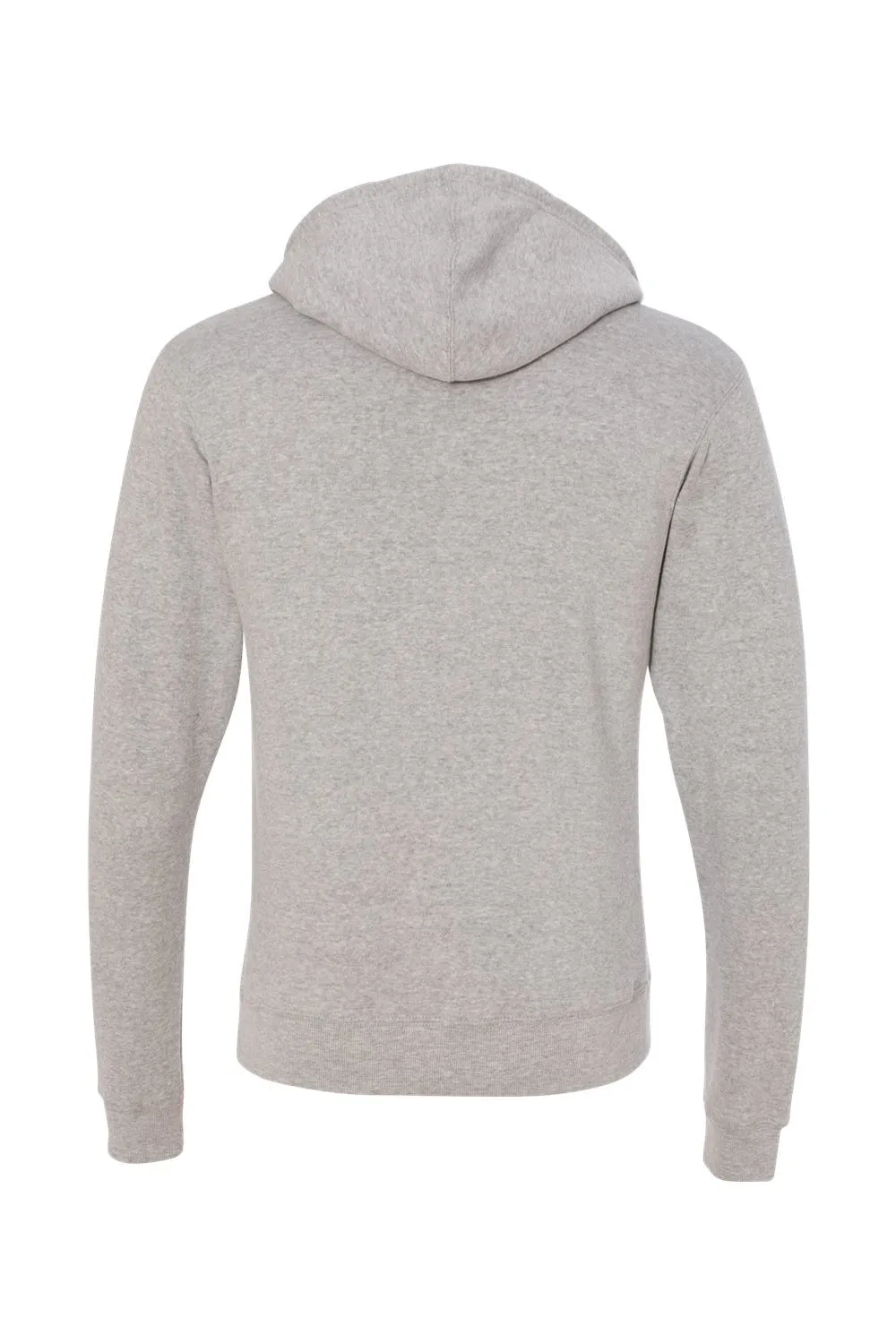 J America Mens Fleece Hooded Sweatshirt Hoodie w/ Pouch Pocket - Grey