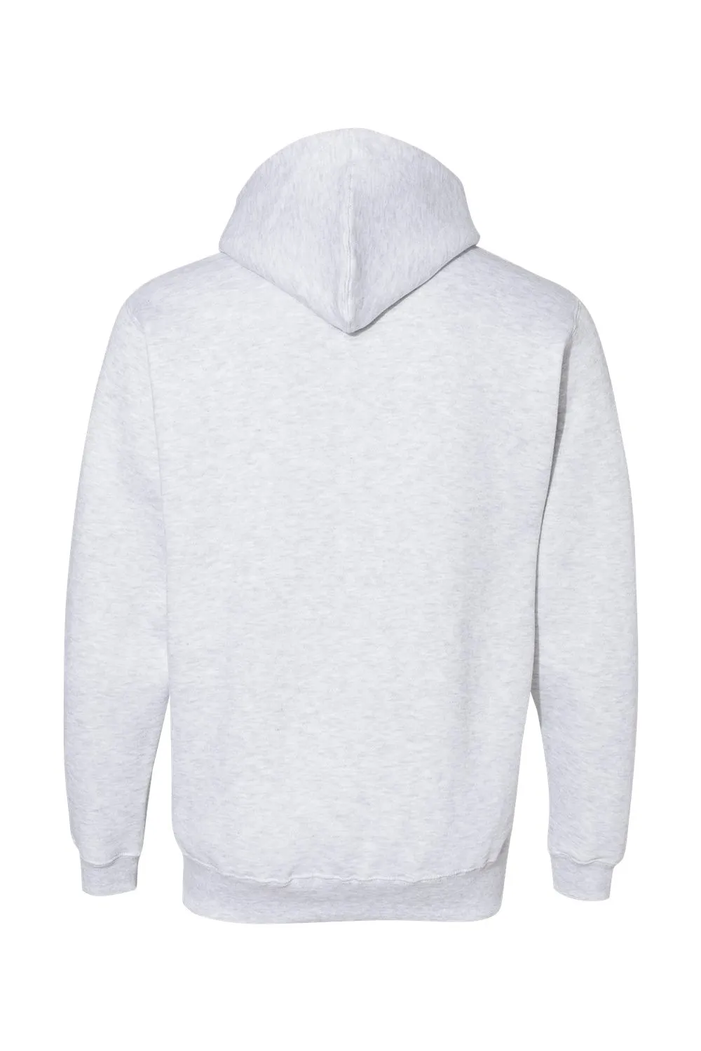 J America Mens Premium Fleece Hooded Sweatshirt Hoodie w/ Pouch Pocket - Ash Grey
