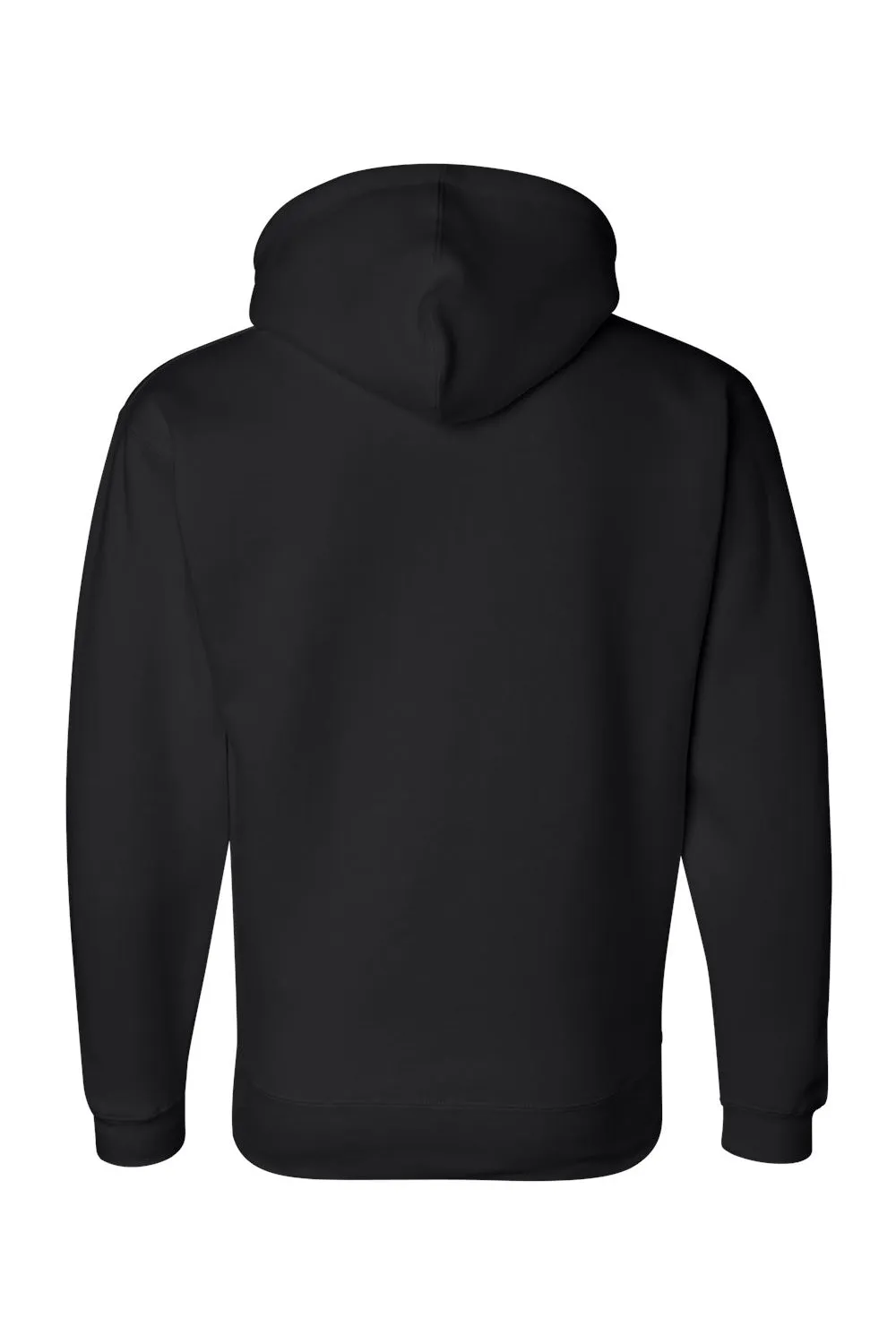 J America Mens Premium Fleece Hooded Sweatshirt Hoodie w/ Pouch Pocket - Black