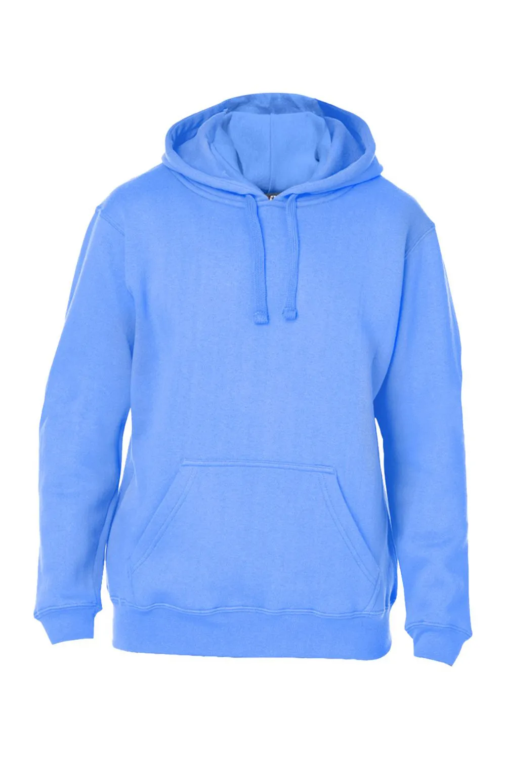 J America Mens Premium Fleece Hooded Sweatshirt Hoodie w/ Pouch Pocket - Carolina Blue