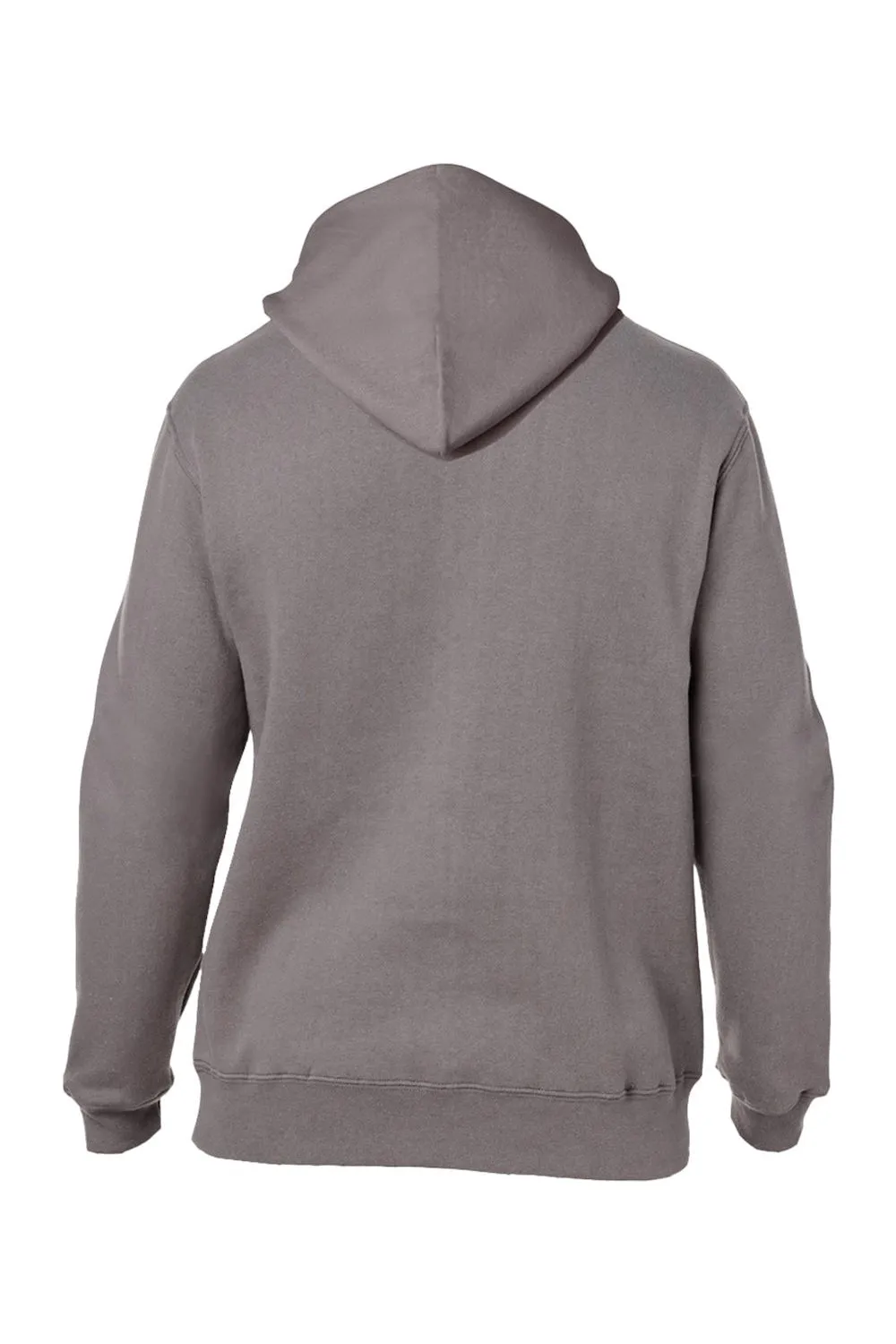 J America Mens Premium Fleece Hooded Sweatshirt Hoodie w/ Pouch Pocket - Fossil Grey