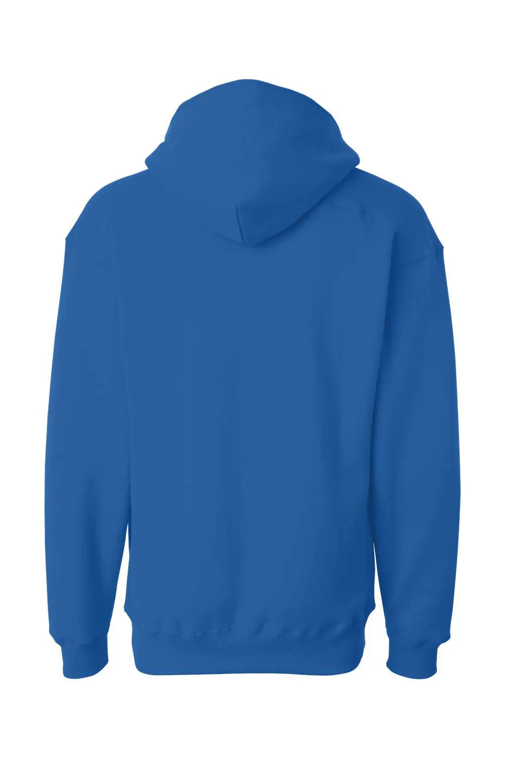 J America Mens Sport Lace Hooded Sweatshirt Hoodie w/ Pouch Pocket - Royal Blue