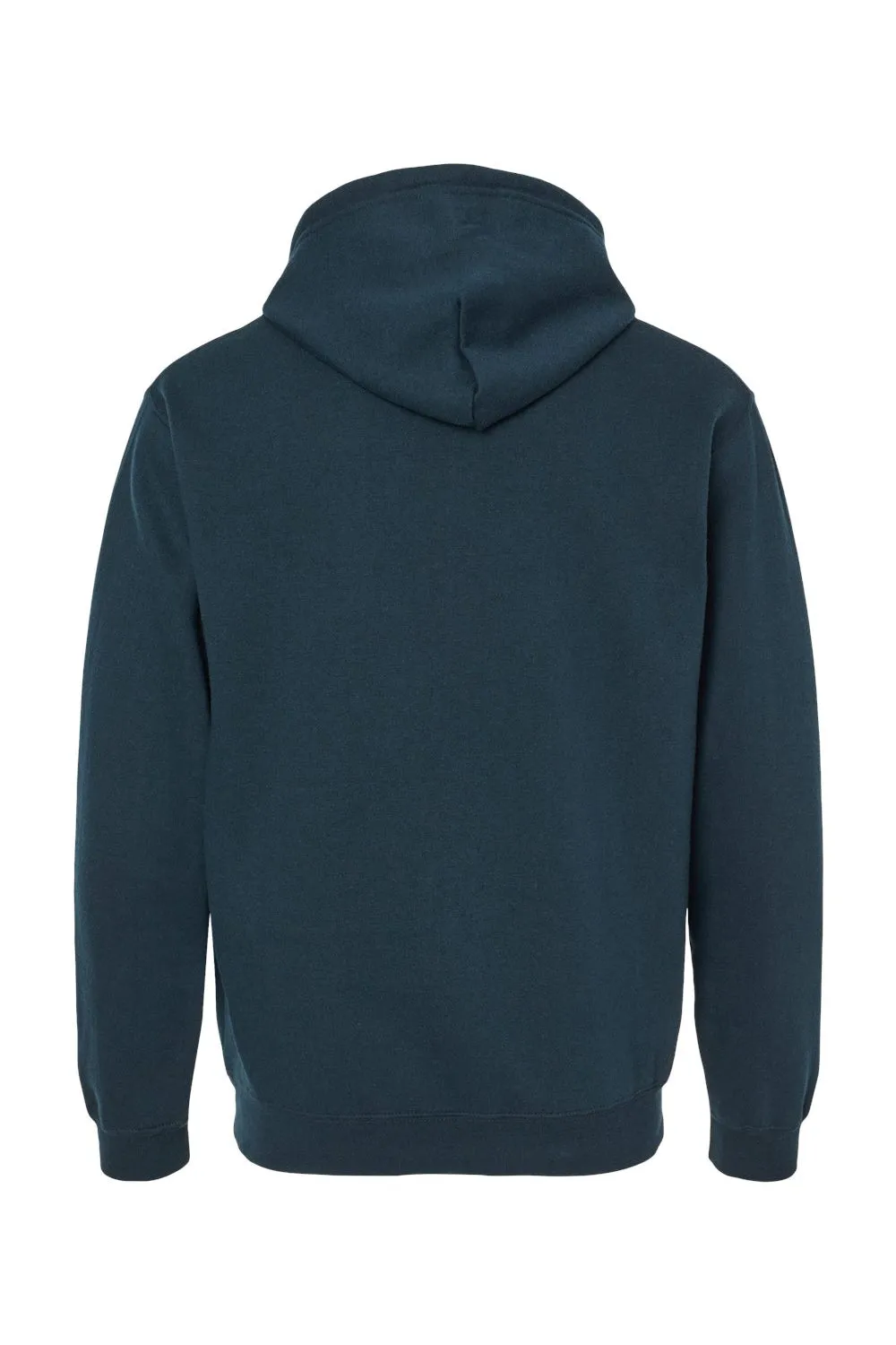 J America Mens Tailgate Fleece Hooded Sweatshirt Hoodie w/ Pouch Pocket - Navy Blue