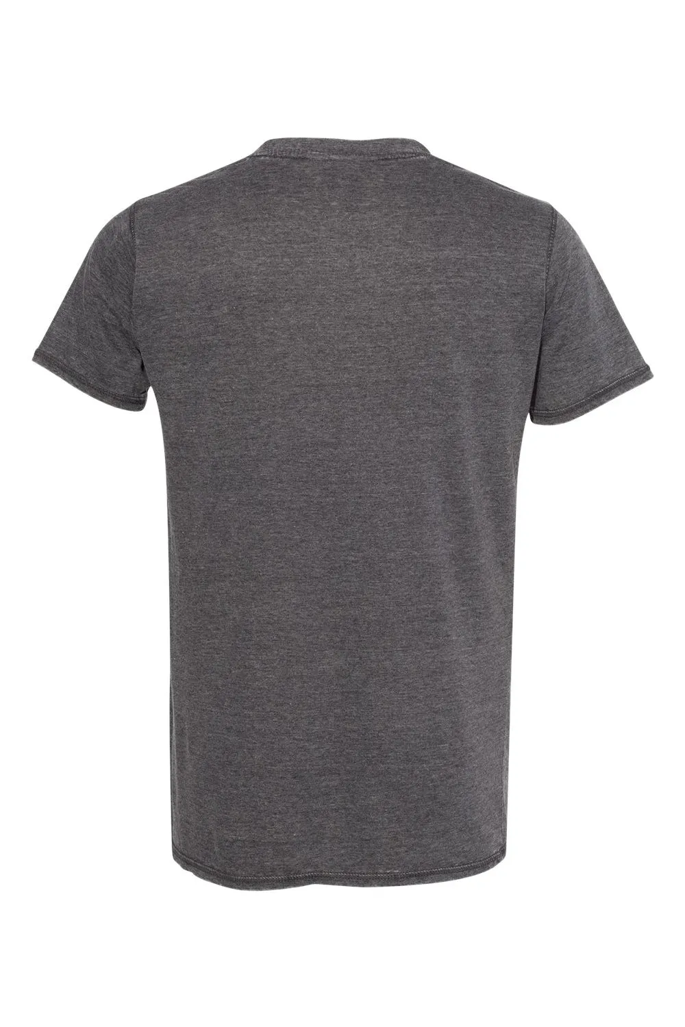 J America Mens Vintage Zen Jersey Short Sleeve Crewneck T-Shirt - Dark Smoke Grey