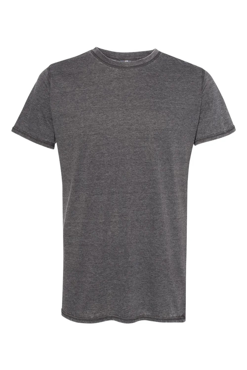 J America Mens Vintage Zen Jersey Short Sleeve Crewneck T-Shirt - Dark Smoke Grey