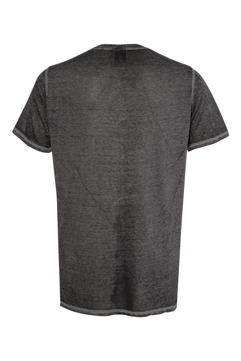 J America Mens Vintage Zen Jersey Short Sleeve Crewneck T-Shirt - Twisted Black