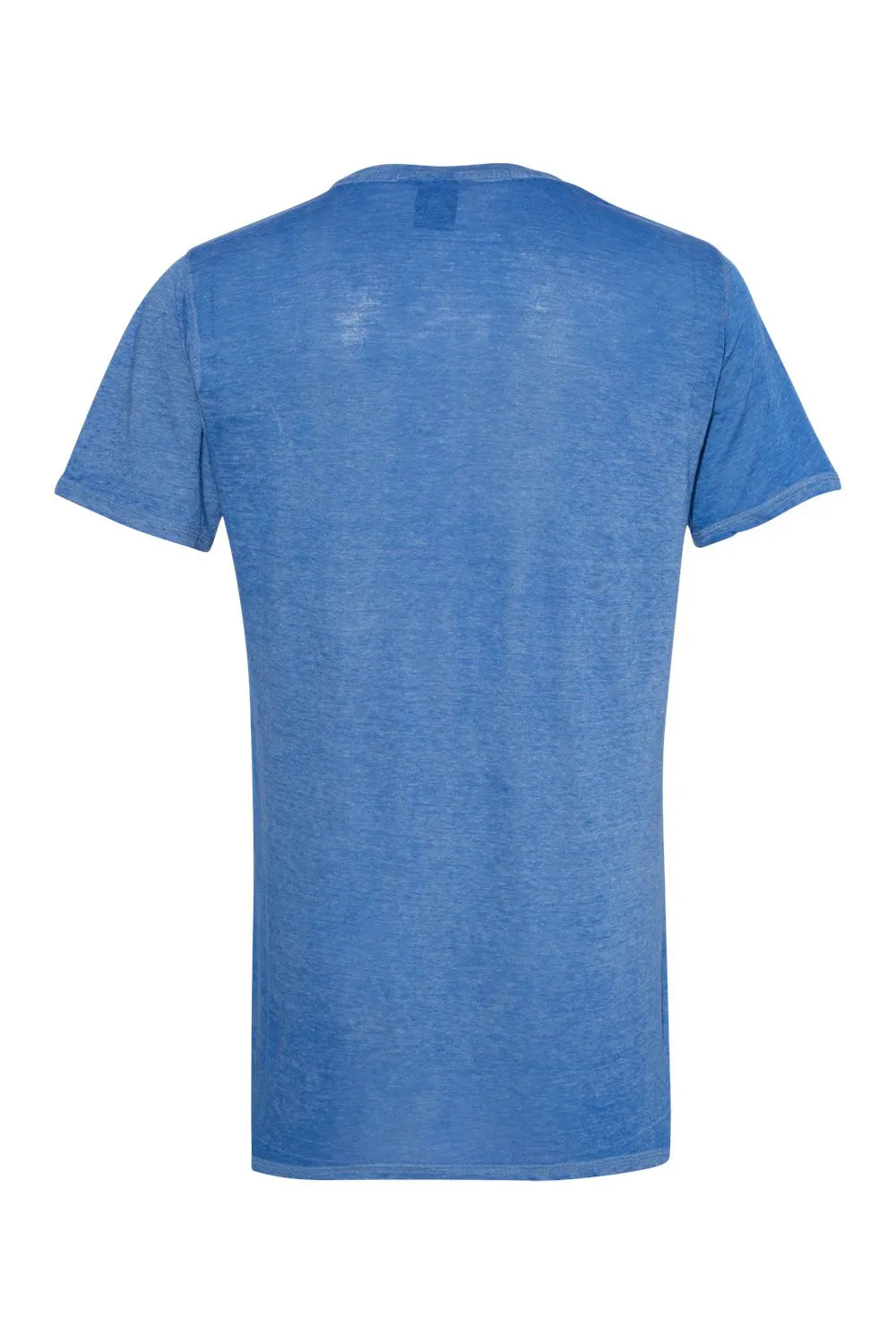 J America Mens Vintage Zen Jersey Short Sleeve Crewneck T-Shirt - Twisted Royal Blue