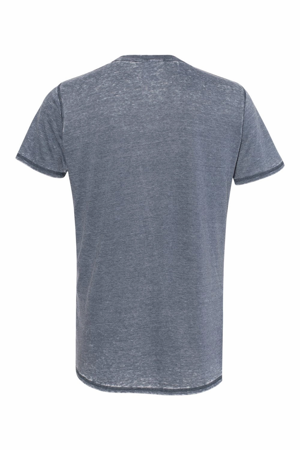 J America Mens Vintage Zen Jersey Short Sleeve Crewneck T-Shirt - Vintage Navy Blue