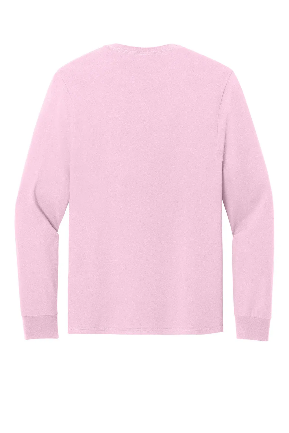 Jerzees Mens Classics Long Sleeve Crewneck T-Shirt - Classic Pink
