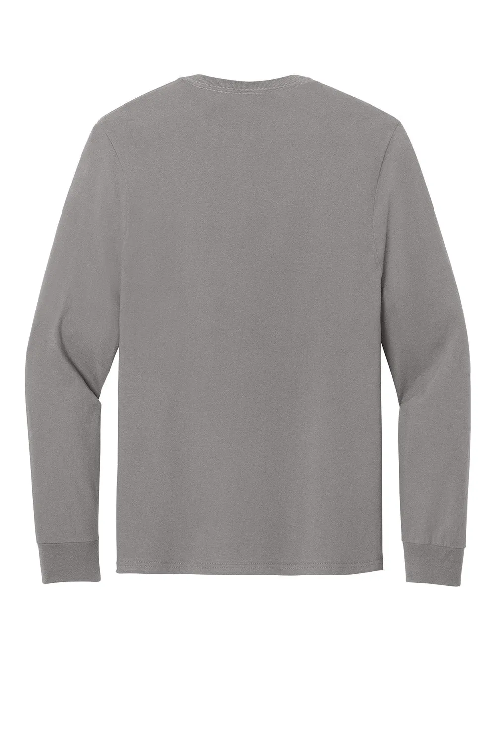 Jerzees Mens Classics Long Sleeve Crewneck T-Shirt - Rock Grey