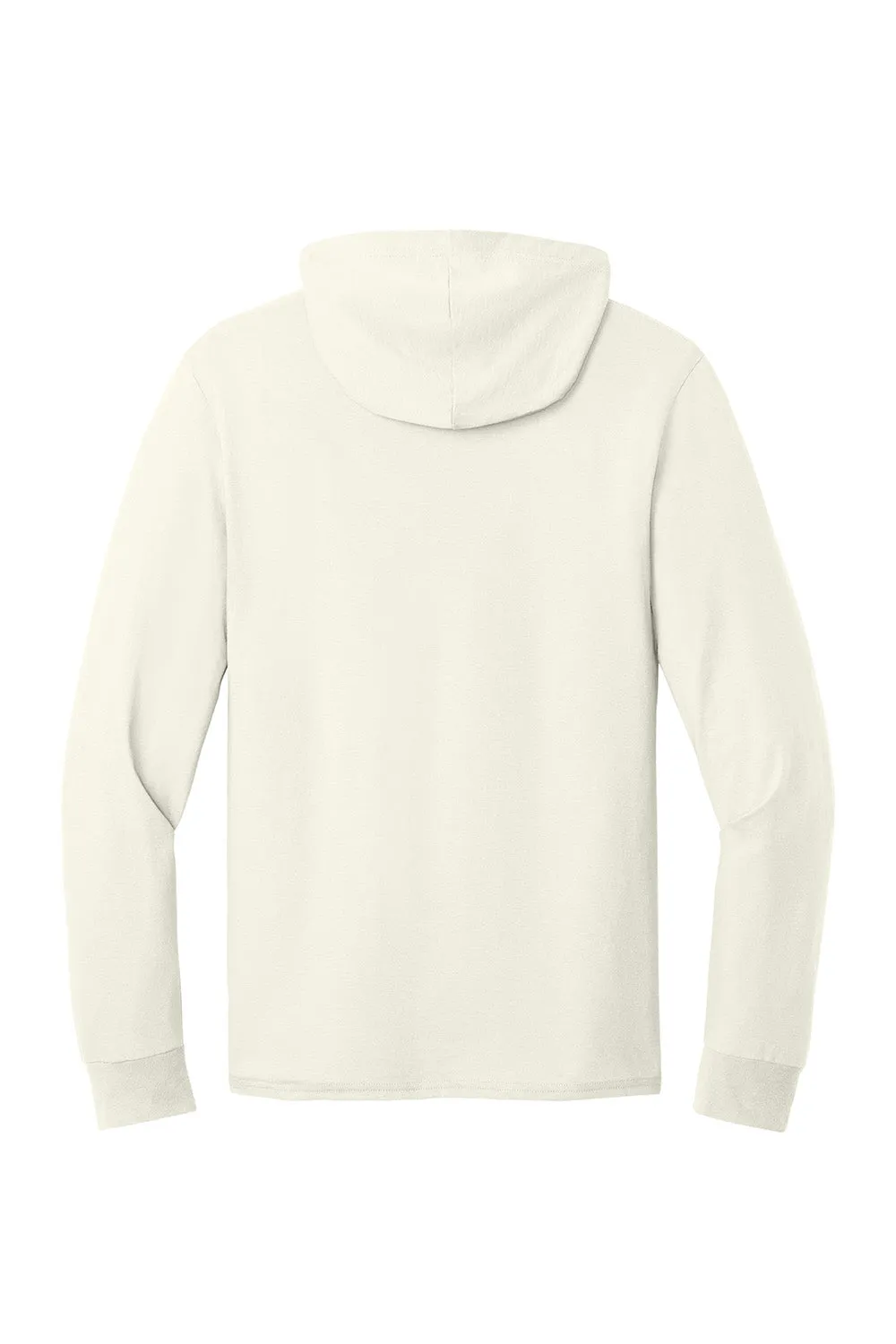 Jerzees Mens Classics Long Sleeve Hooded T-Shirt Hoodie - Heather Sweet Cream