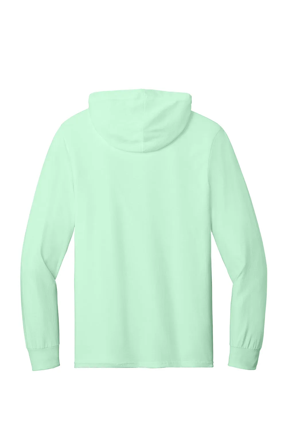 Jerzees Mens Classics Long Sleeve Hooded T-Shirt Hoodie - Mint To Be Green