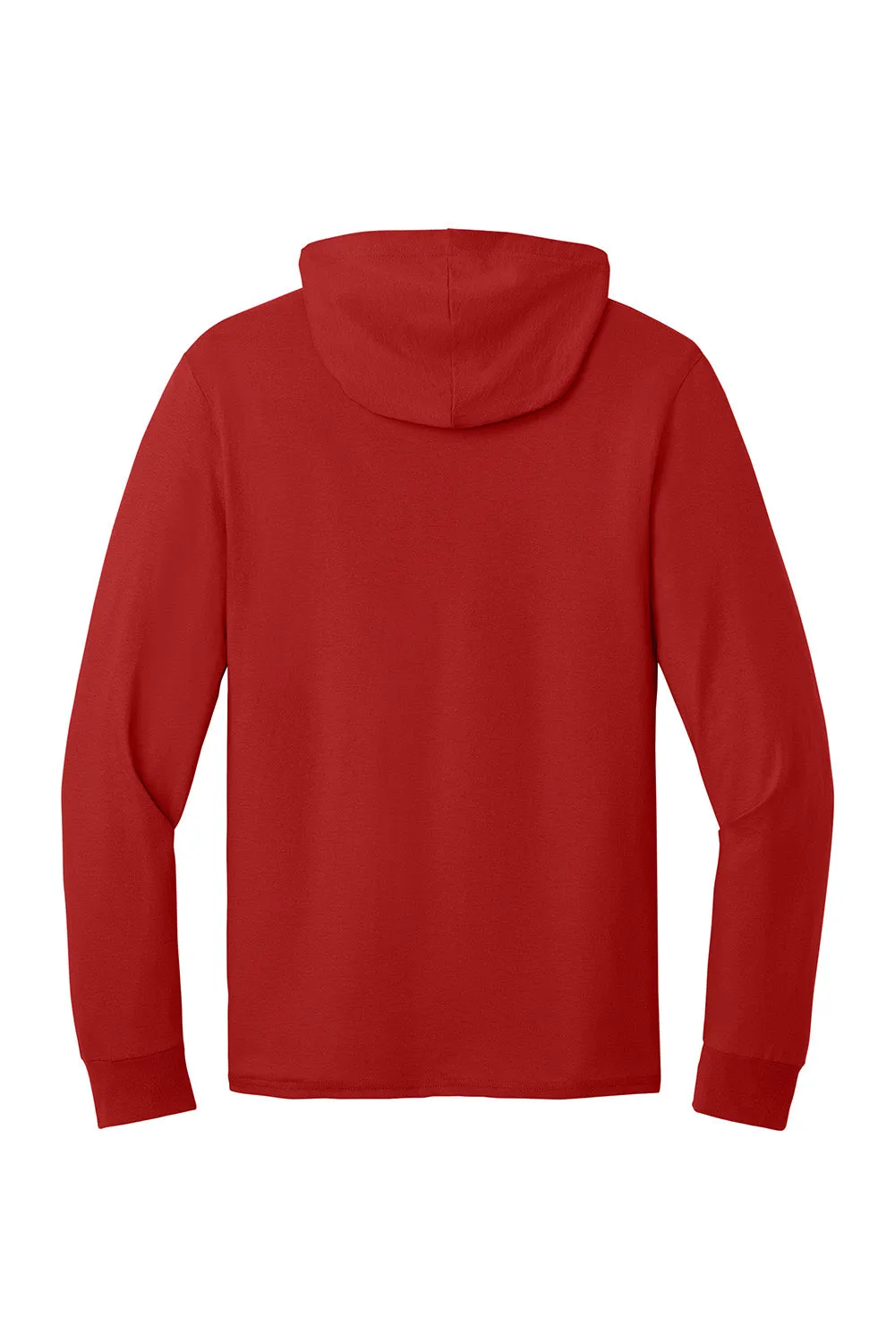 Jerzees Mens Classics Long Sleeve Hooded T-Shirt Hoodie - True Red